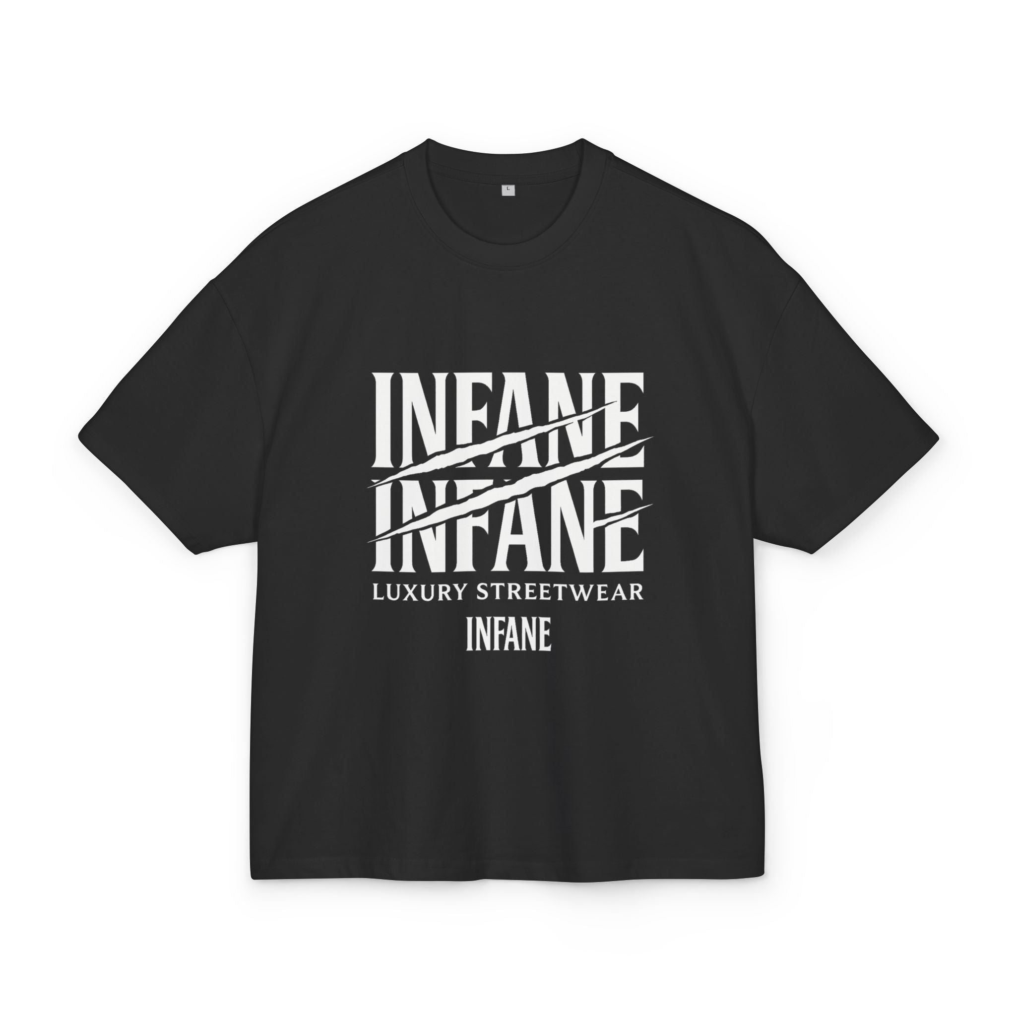 Unisex Heavy Cotton Box Tee EU - Infane Luxury Streetwear