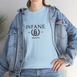 Royal x Infane Unisex Heavy Cotton Tshirt EU