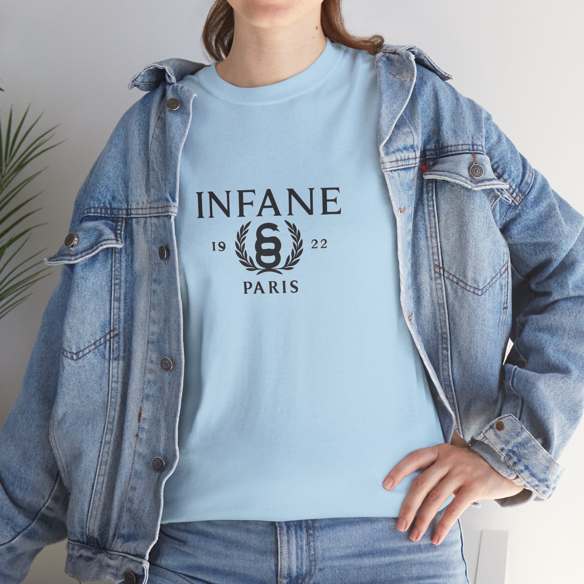 Royal x Infane Unisex Heavy Cotton Tshirt EU
