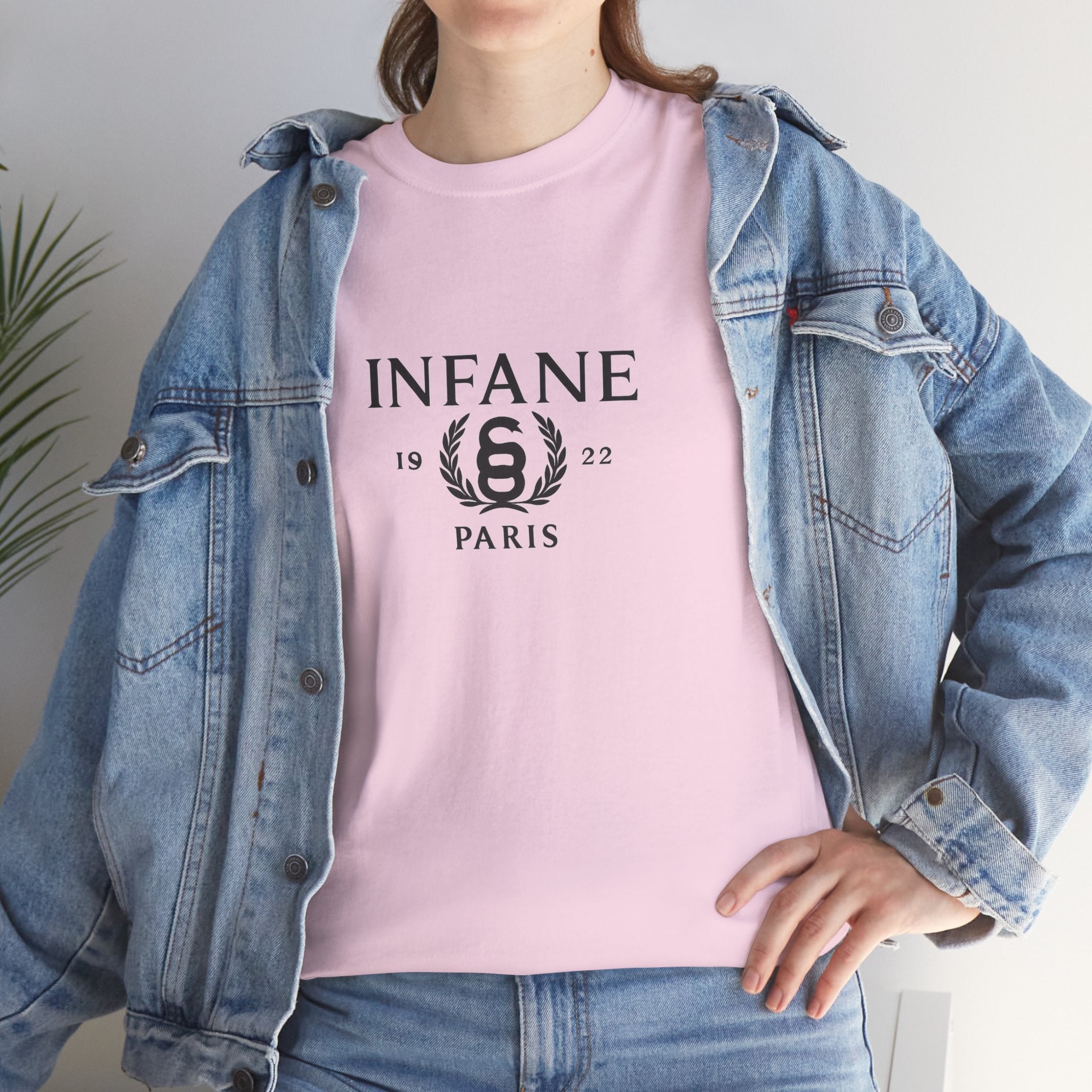 Royal x Infane Unisex Heavy Cotton Tshirt EU