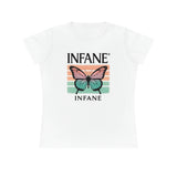 Butterfly Graphic Ladies' Cotton T-Shirt