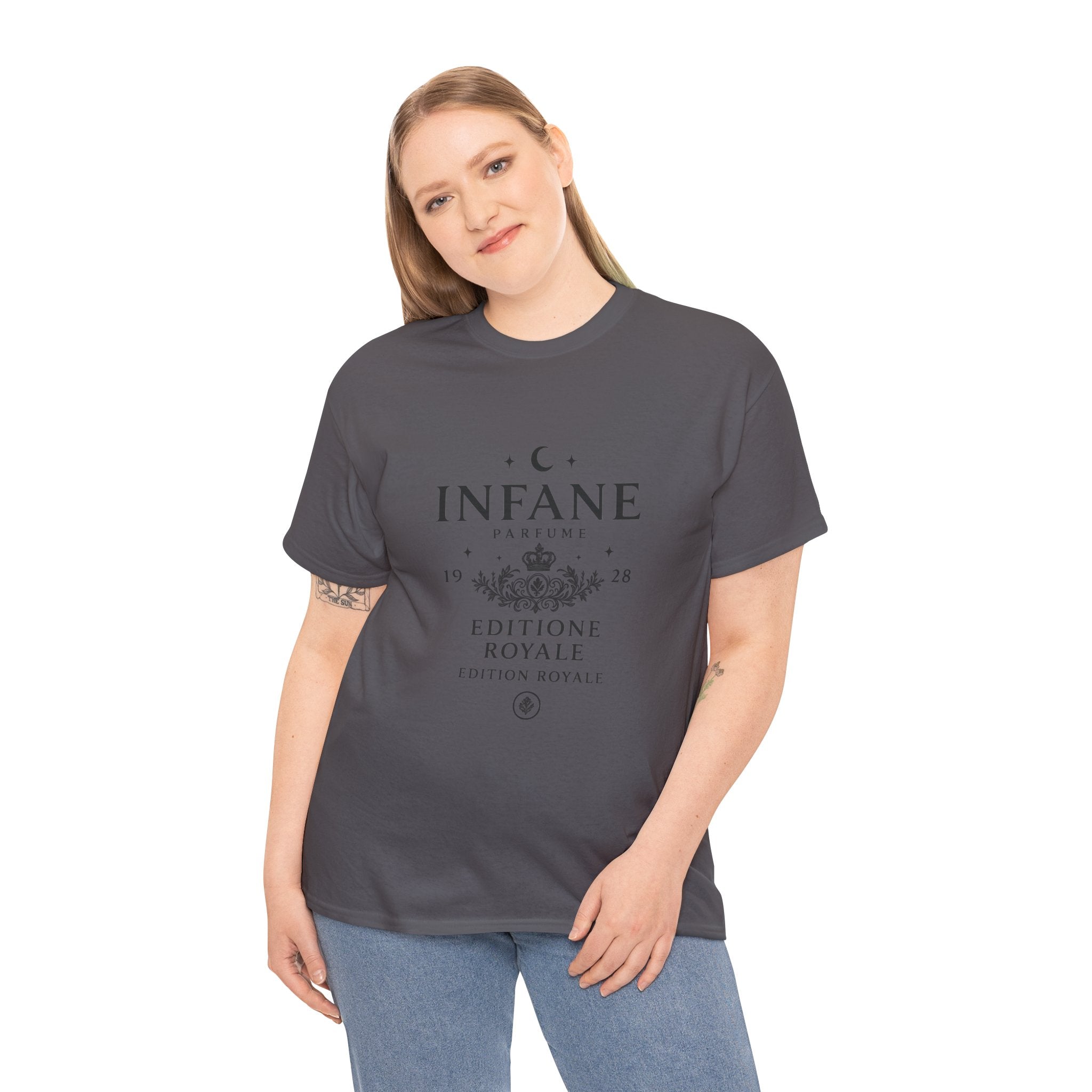 Unisex Heavy Cotton Tshirt | Infane Parfume Edition Royale Eu