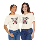 Infane Floral Short Sleeve Te X Unisex Shirt