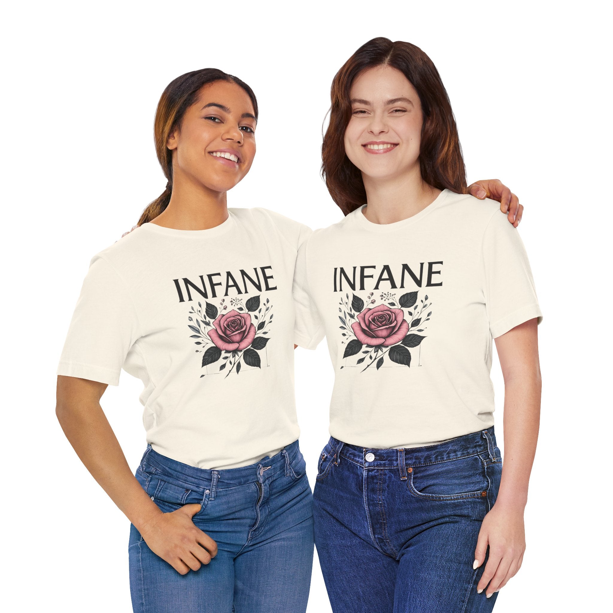 Infane Floral Short Sleeve Te X Unisex Shirt