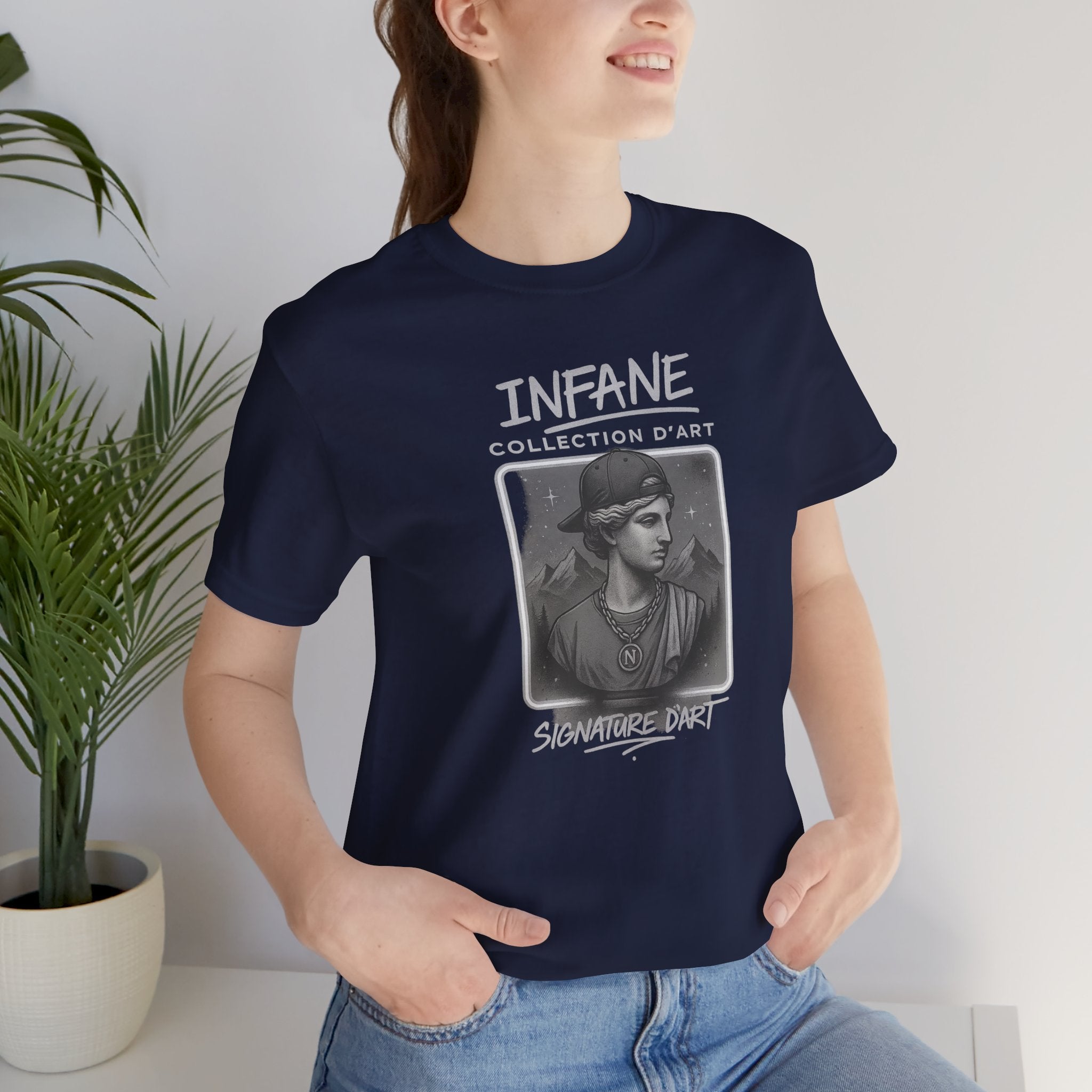 Statue Cap Unisex Jersey Tshirt | Infane Europe Edition