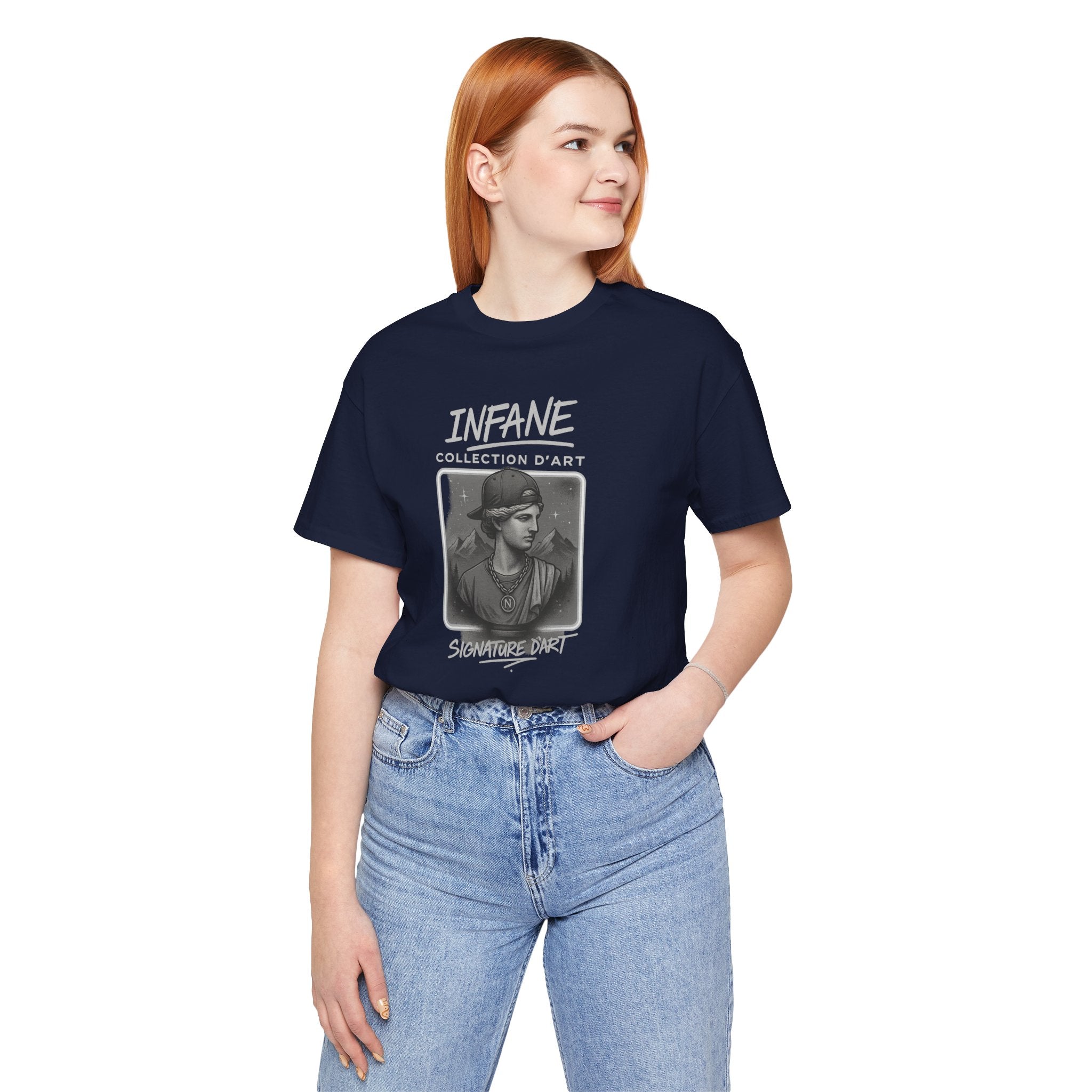 Statue Cap Unisex Jersey Tshirt | Infane Europe Edition