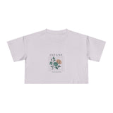 Floral Vibes Women's Crop Tee Infane