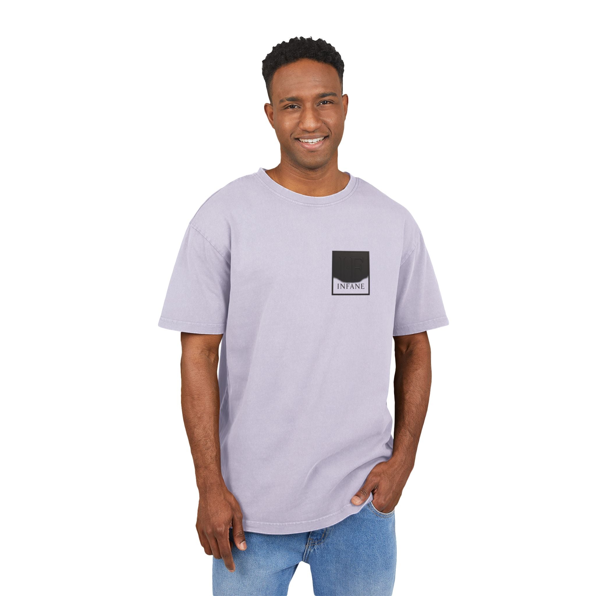 Square Infane Acid Washed Oversized Tshirt EU