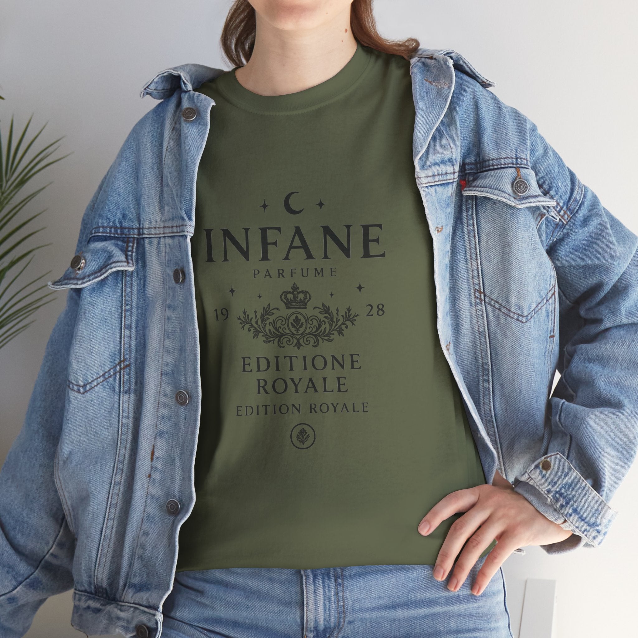 Unisex Heavy Cotton Tshirt | Infane Parfume Edition Royale Eu