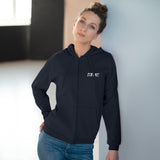 Unisex Hooded Zip Sweatshirt - Comfort Plus EU