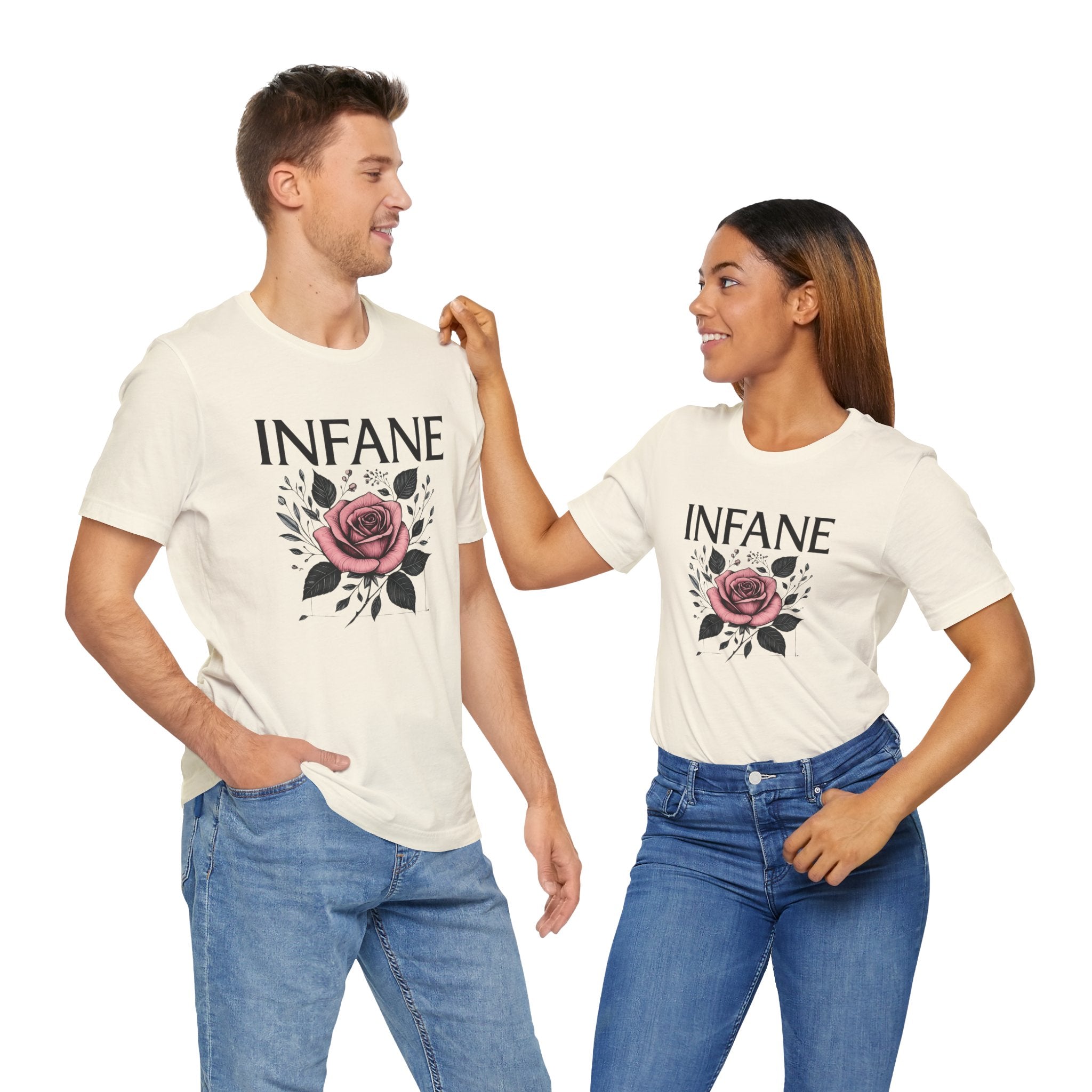 Infane Floral Short Sleeve Te X Unisex Shirt