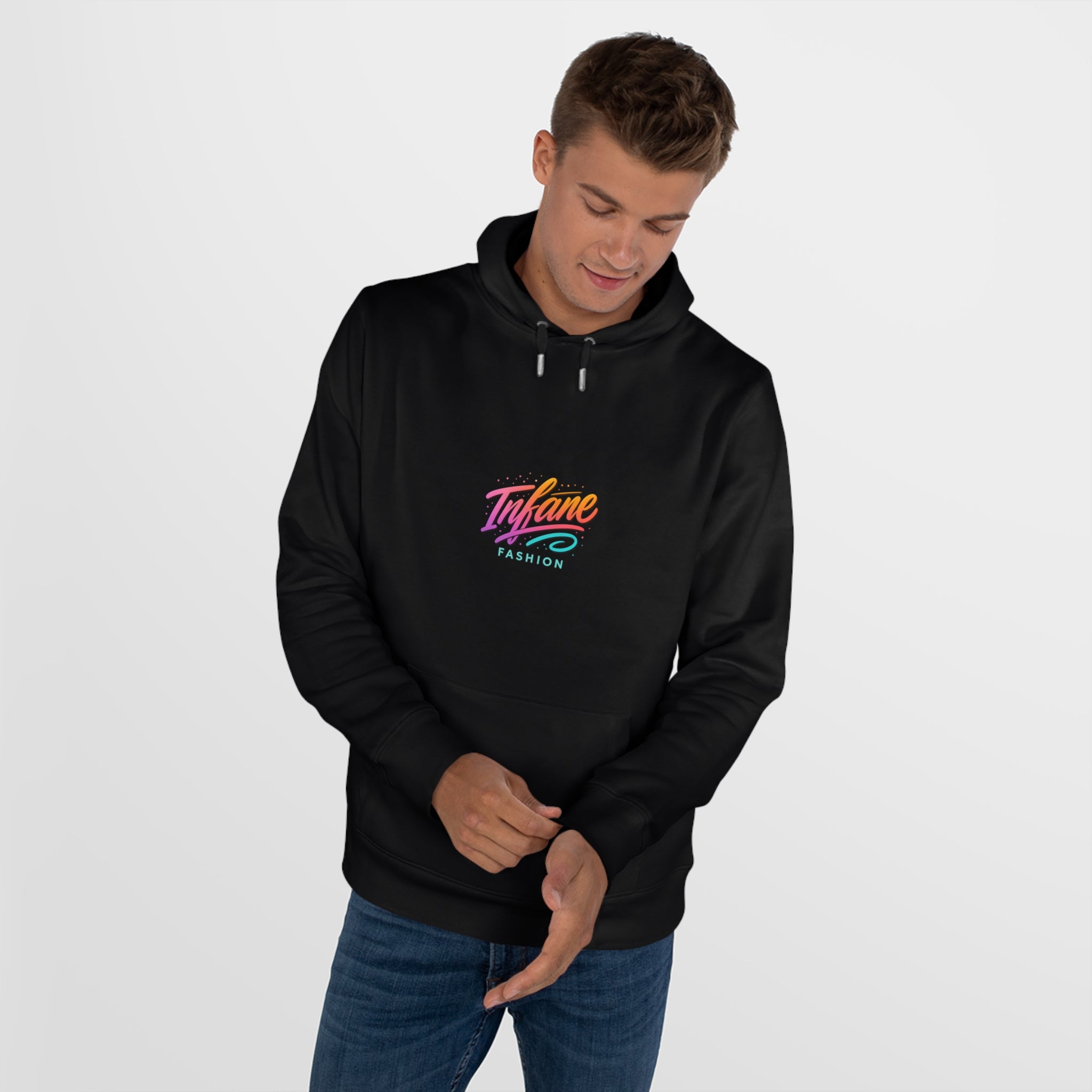 Trendy King Unisex Hooded Sweatshirt - EU