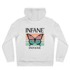 King Butterfly Hooded Sweatshirt - Unisex Hoodie EU