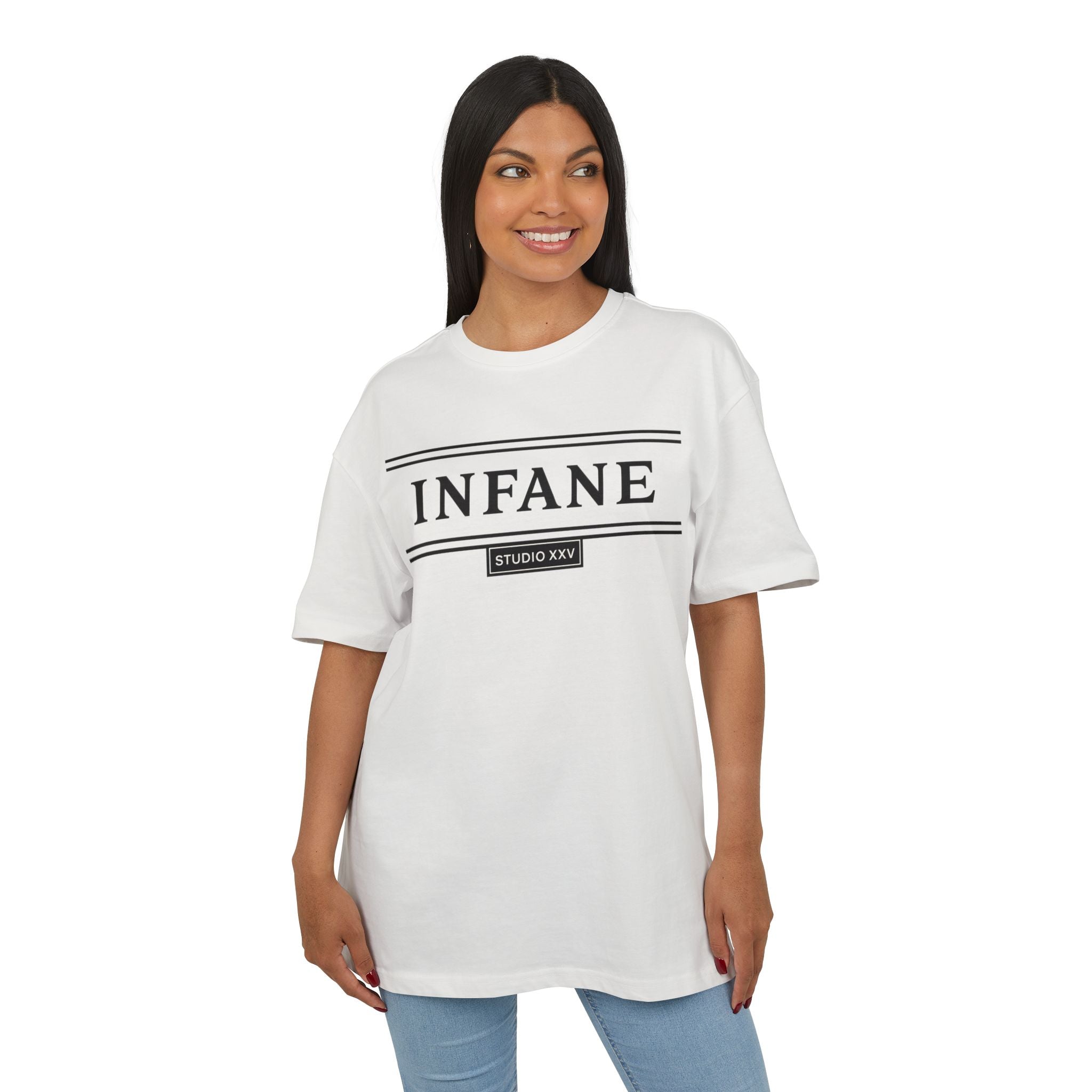 Infane Line Unisex Heavy Oversize Tshirt EU