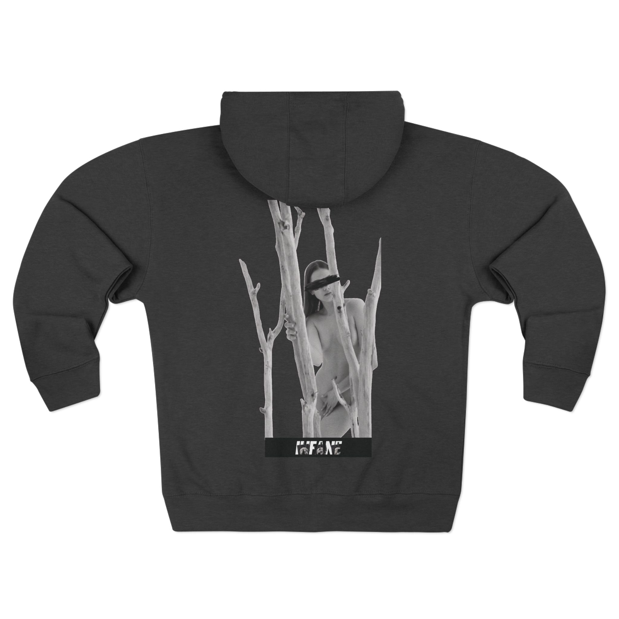 Unisex Zip Hoodie x Back Design EU