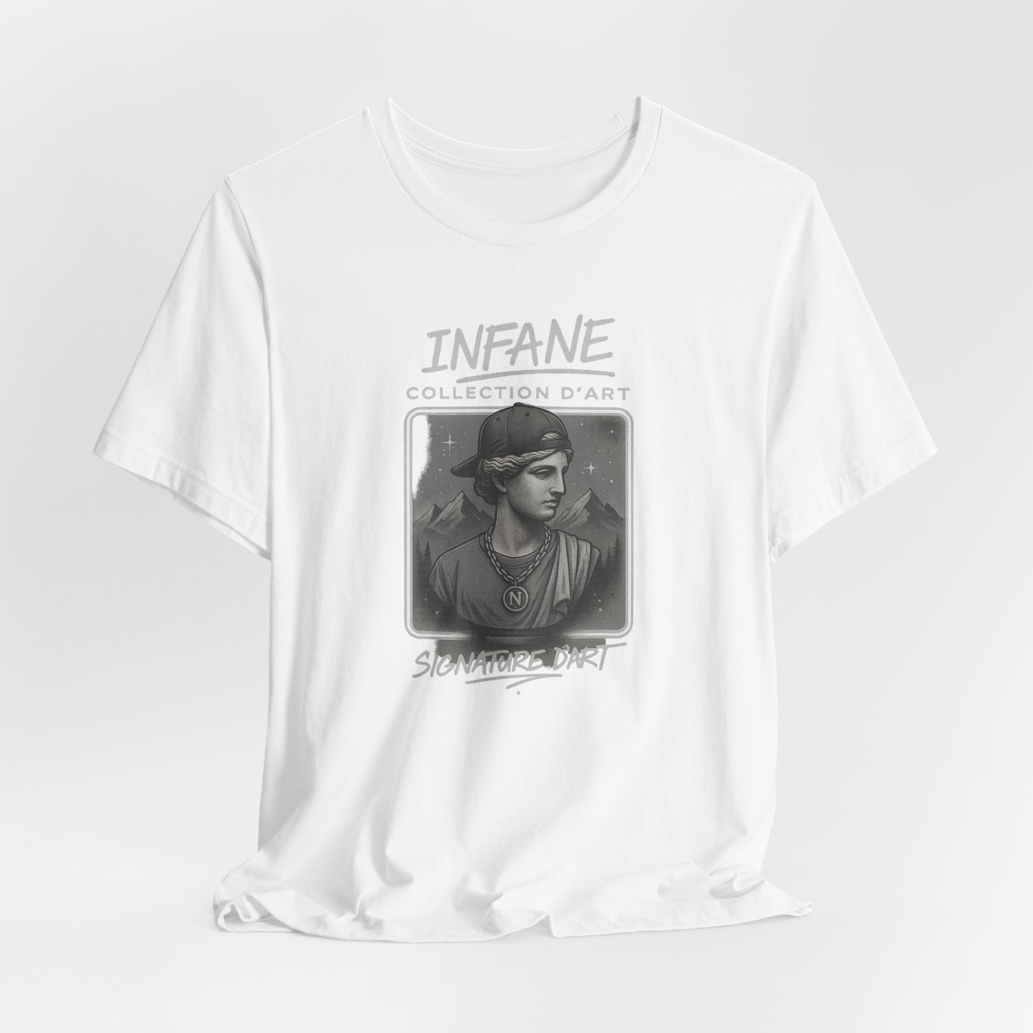 Statue Cap Unisex Jersey Tshirt | Infane Europe Edition