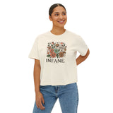 Floral Women's Boxy Tshirt