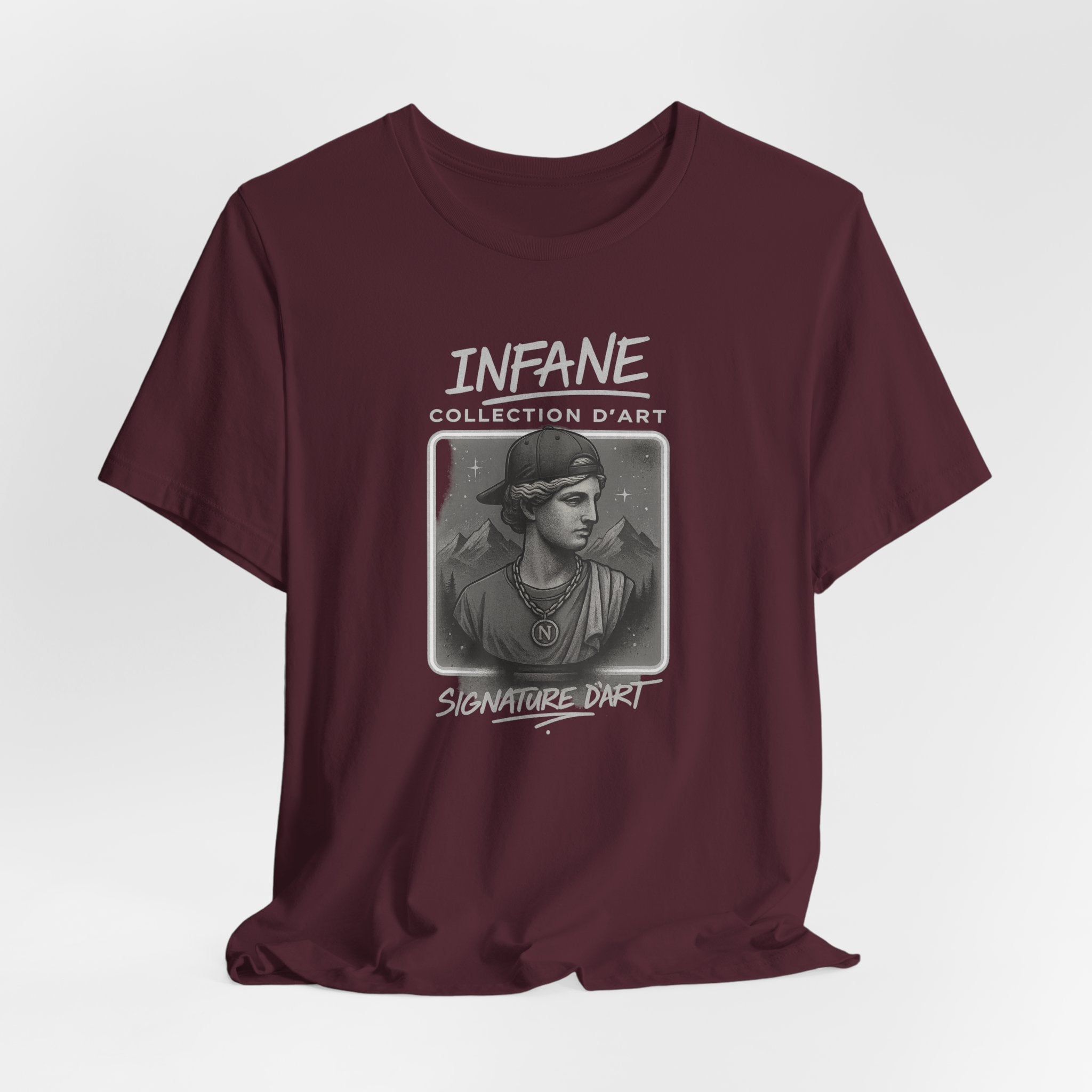 Statue Cap Unisex Jersey Tshirt | Infane Europe Edition