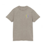 Acid Washed Graphic Colorful Teux