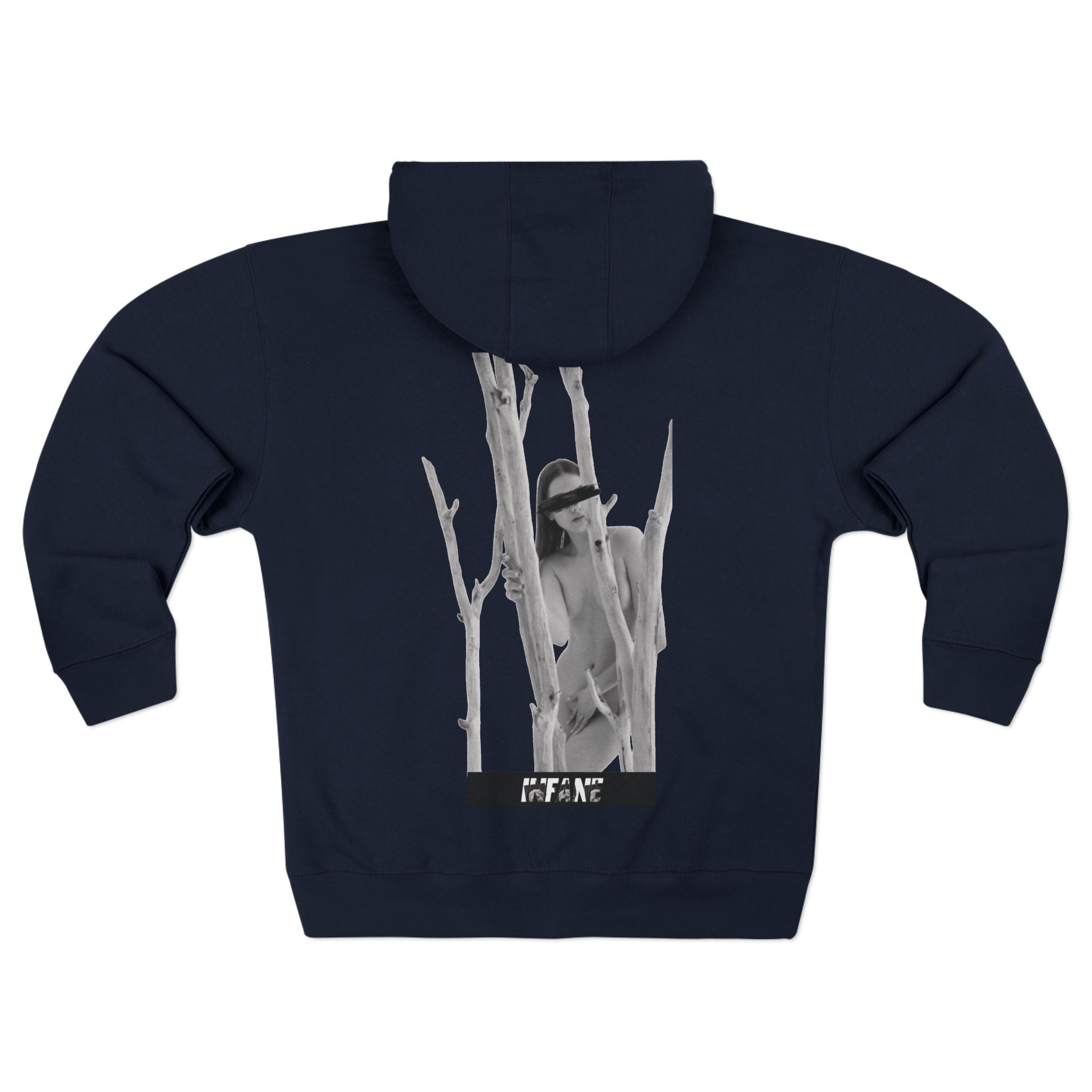 Unisex Zip Hoodie x Back Design EU