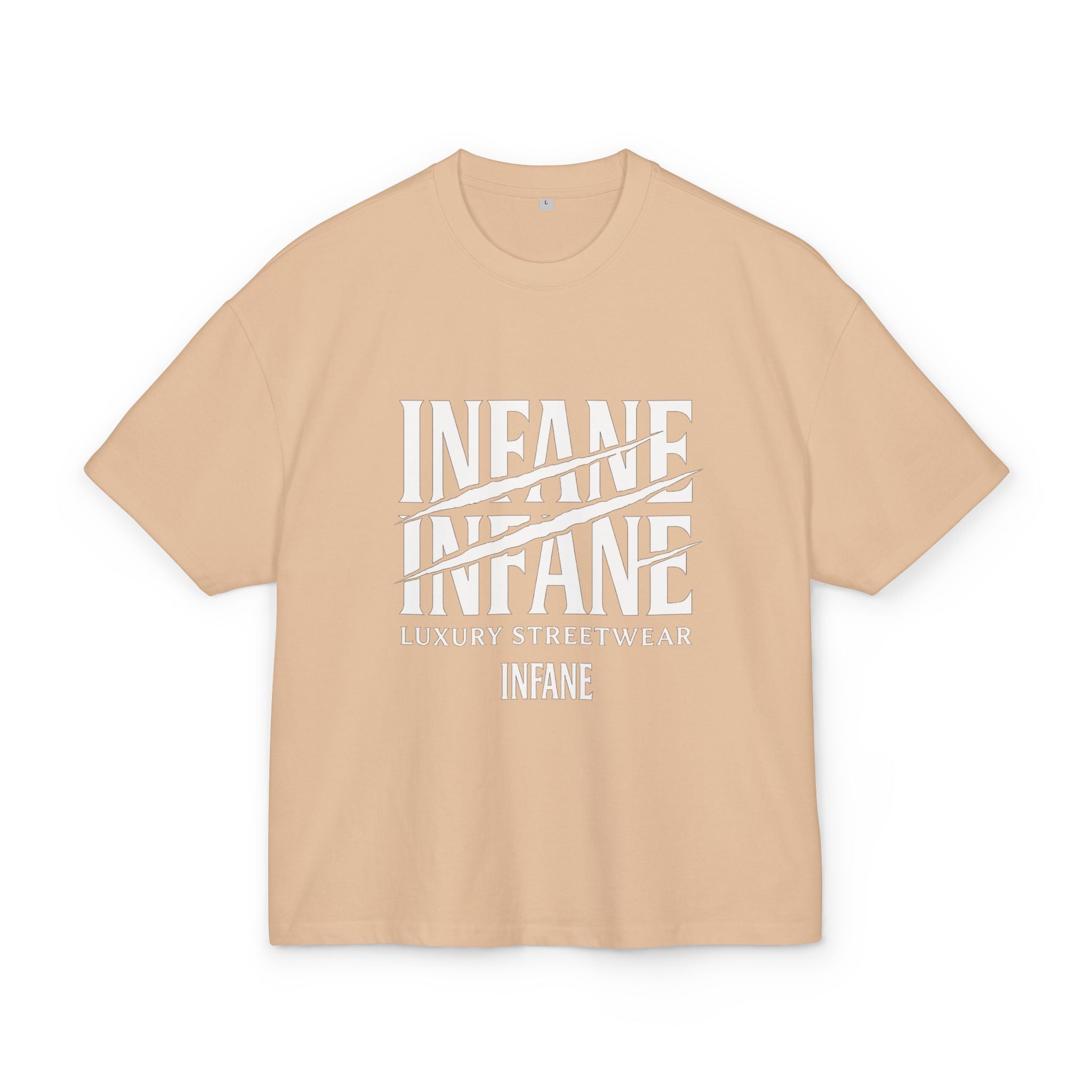 Unisex Heavy Cotton Box Tee EU - Infane Luxury Streetwear