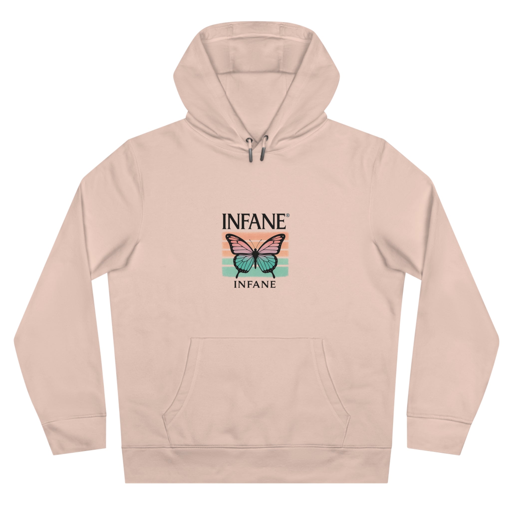 King Butterfly Hooded Sweatshirt - Unisex Hoodie EU