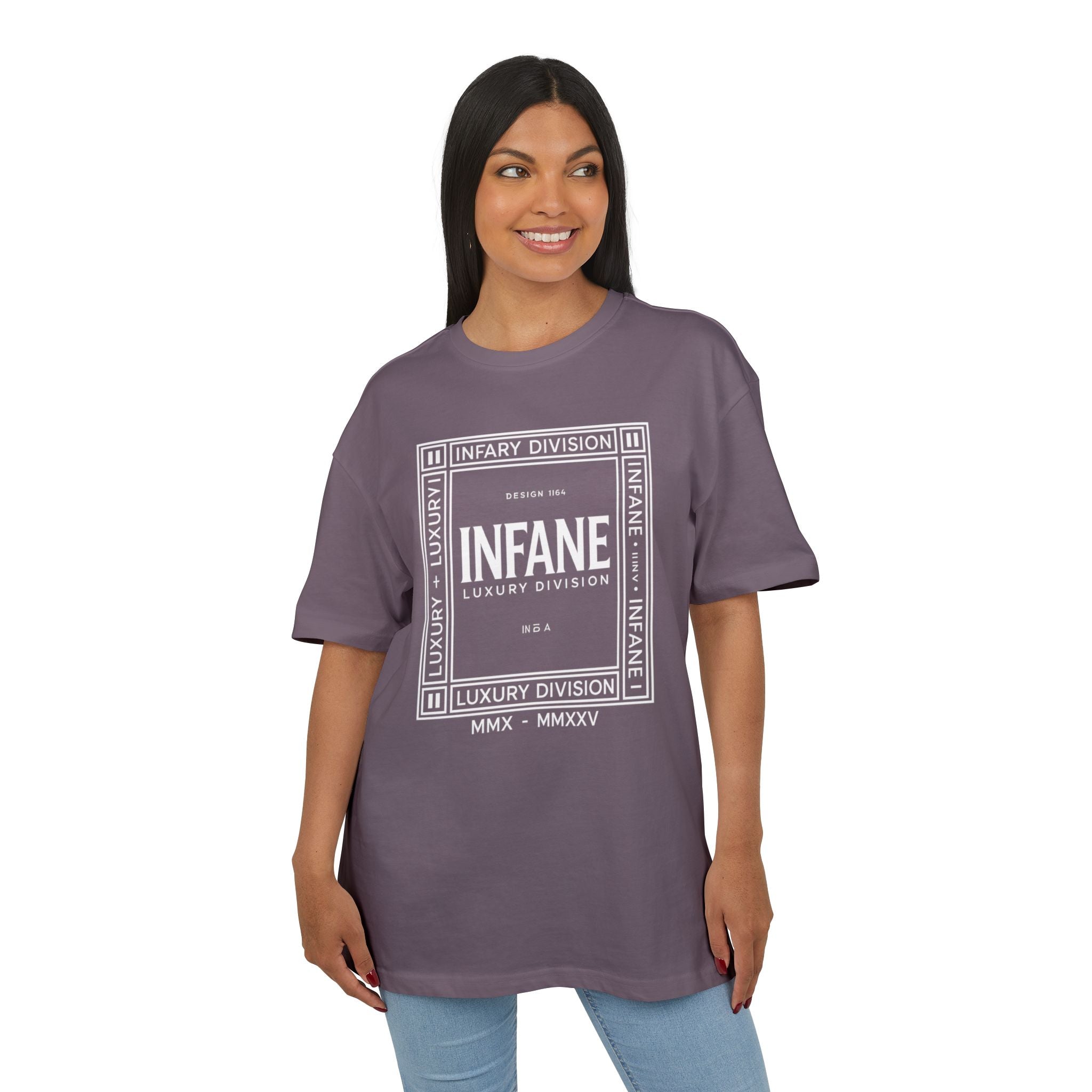 Trendy Oversized Graphic Tee | Infane Luxury Devision Tshirt
