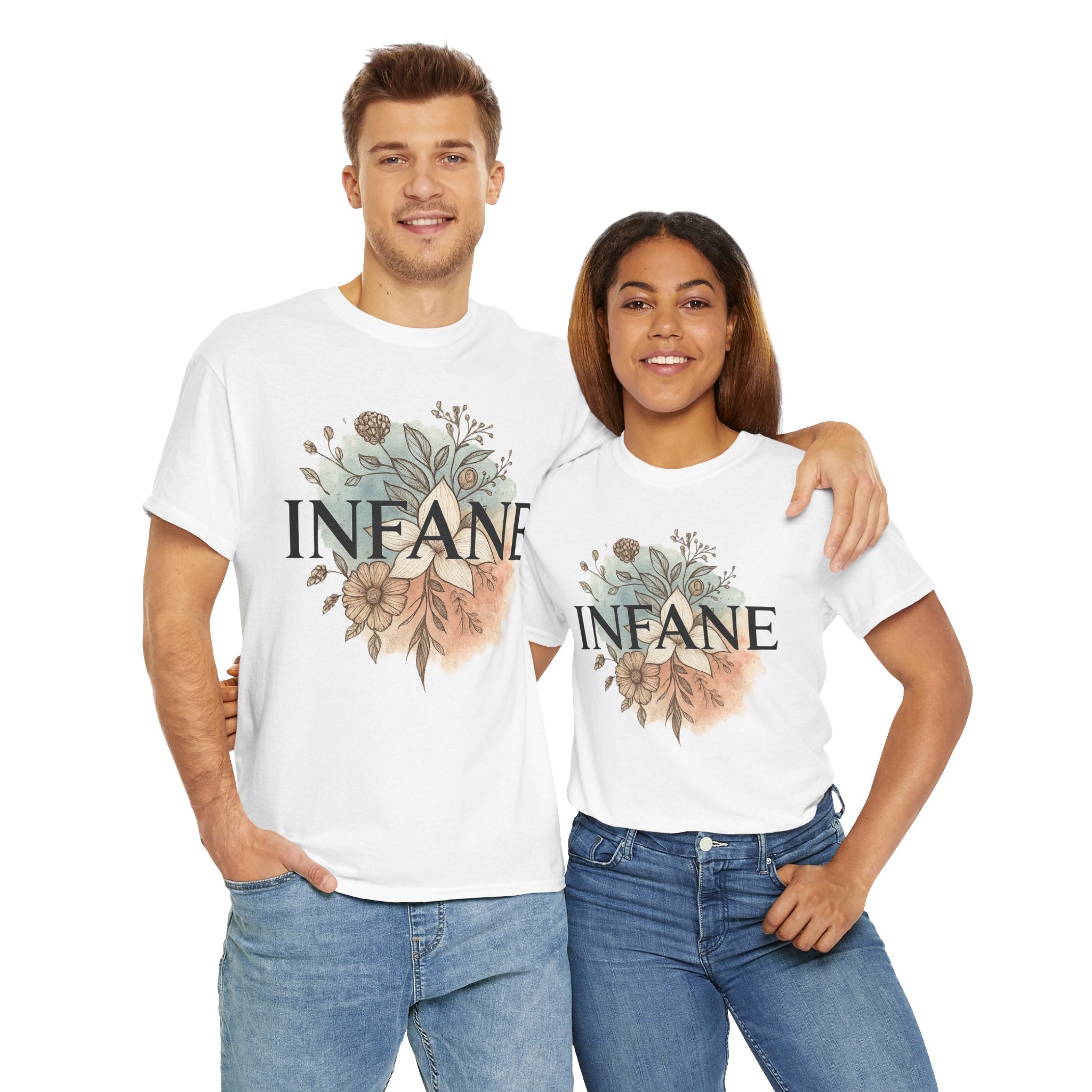 Floral Infane Unisex Heavy Cotton TxEU