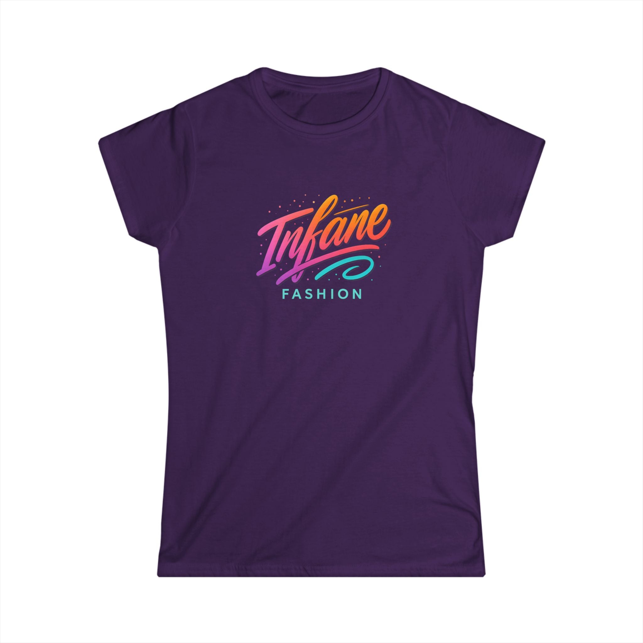 Colorful 'Inflane Fashion' Women's Softstyle Txeu