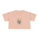 Floral Vibes Women's Crop Tee Infane