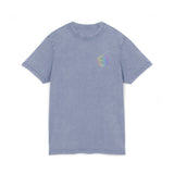 Acid Washed Graphic Colorful Teux