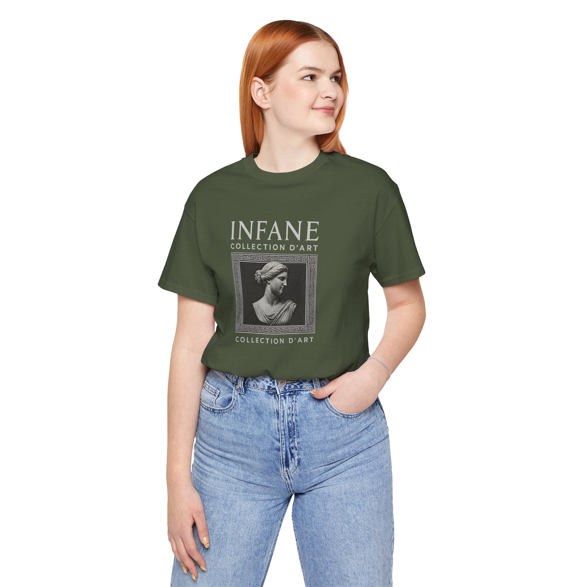Artistic Statue Unisex Tshirt | Infane Europe Edition