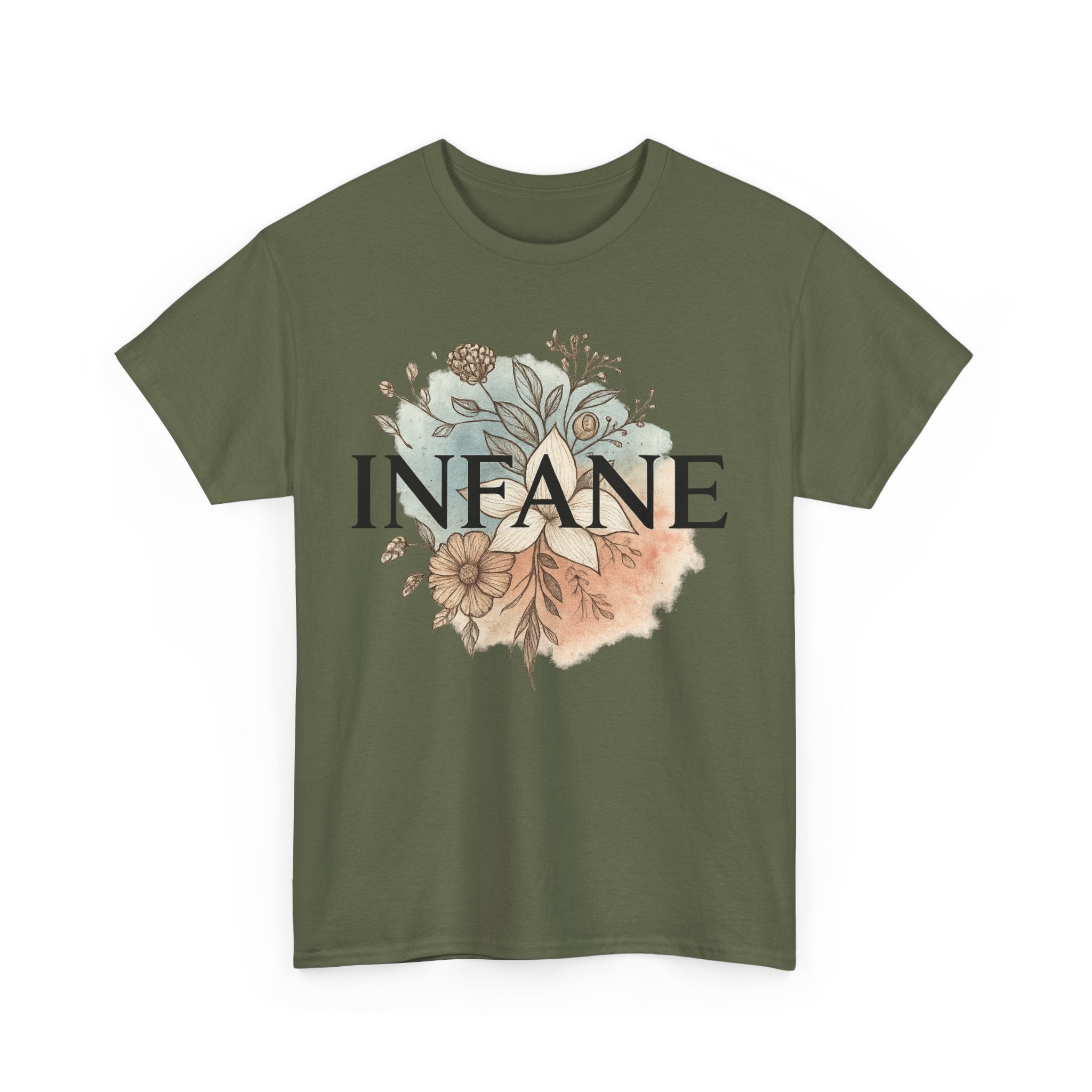 Floral Infane Unisex Heavy Cotton TxEU