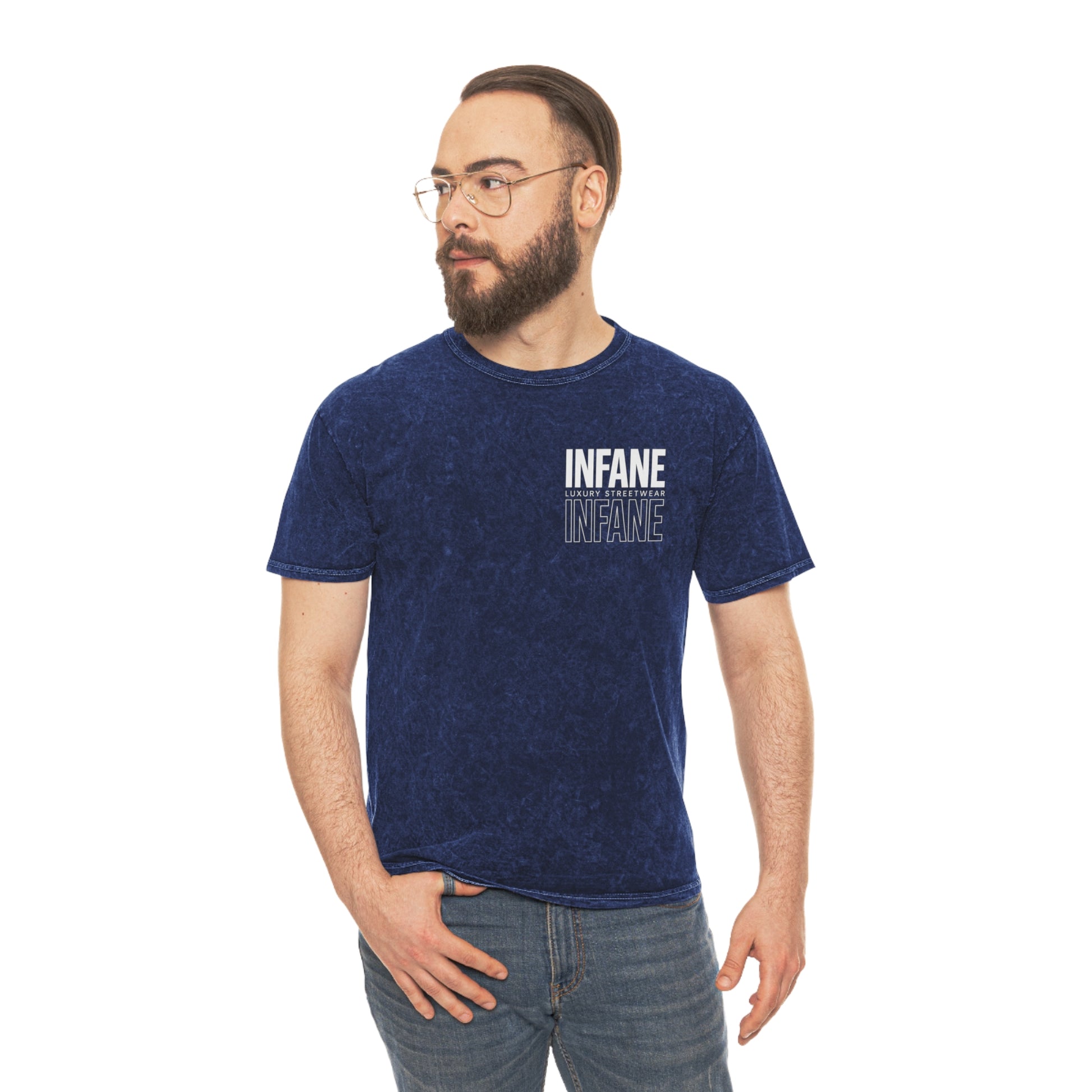 Unisex Mineral Wash T-Shirt Infane
