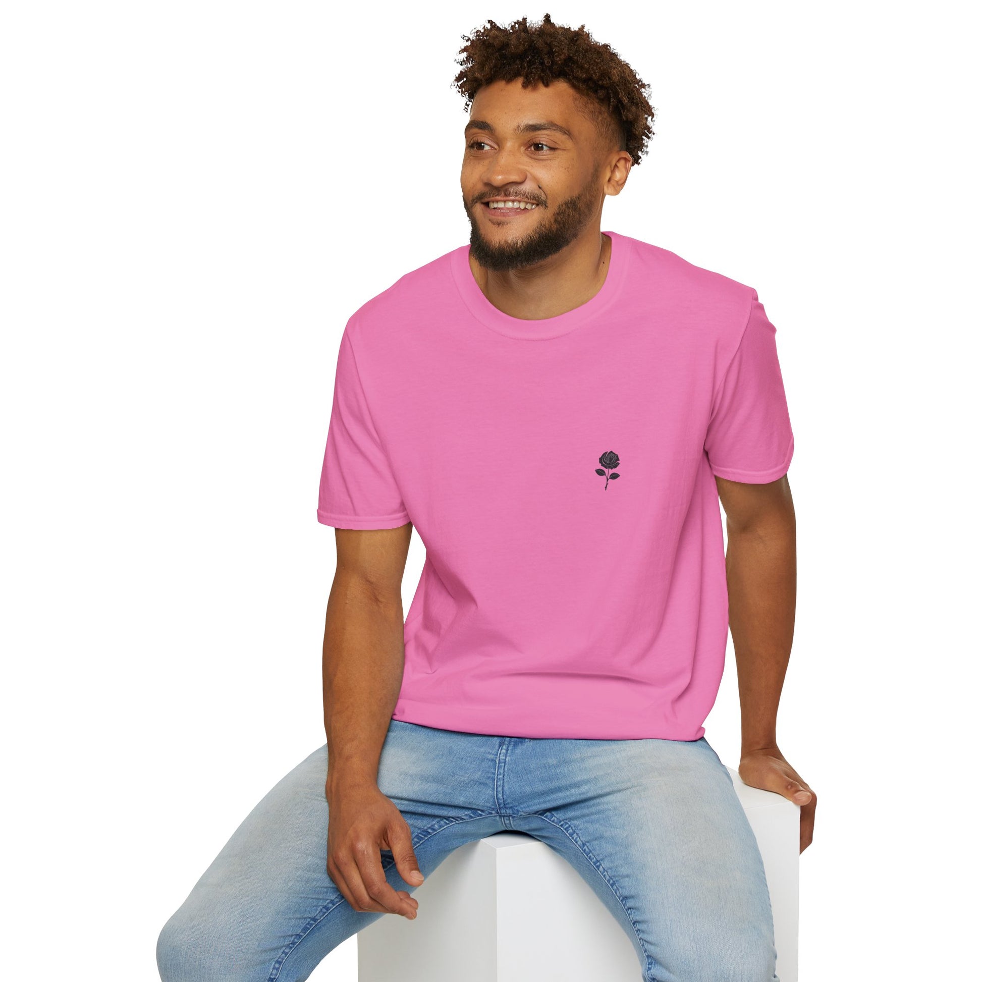 Vintage Floral Unisex T-Shirt Eu