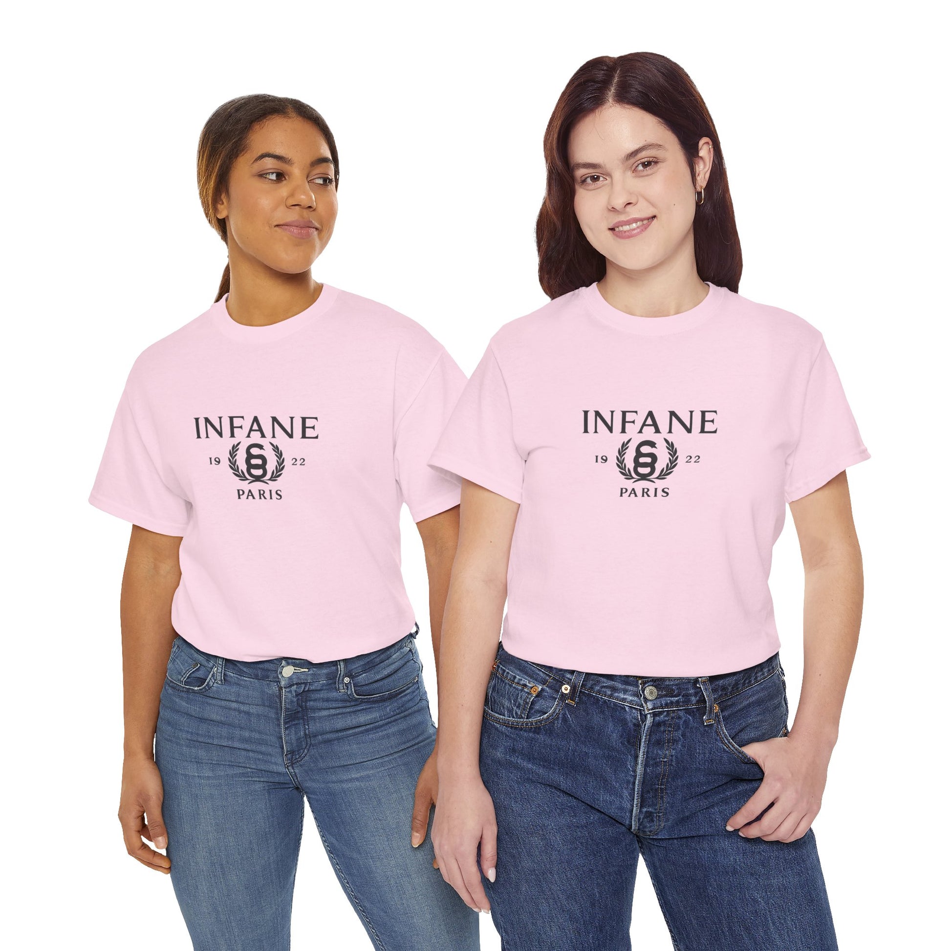 Royal x Infane Unisex Heavy Cotton Tshirt EU
