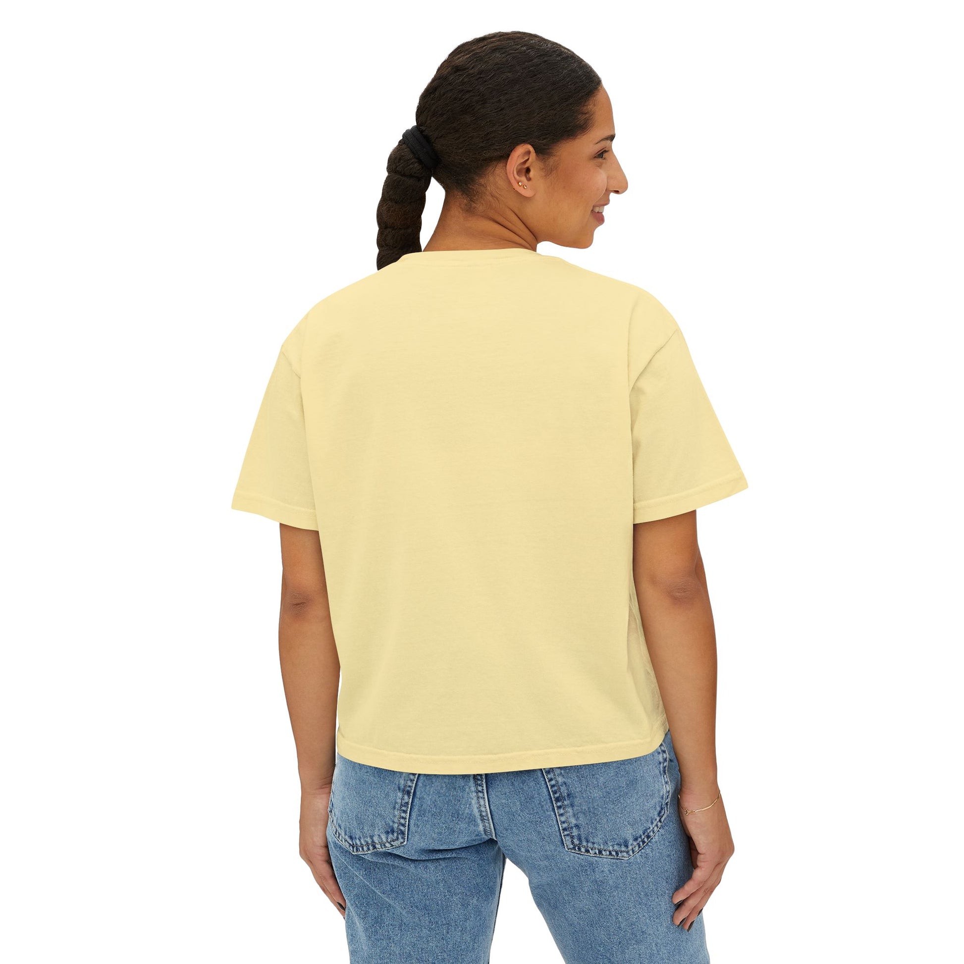 Floral Women's Boxy Tshirt