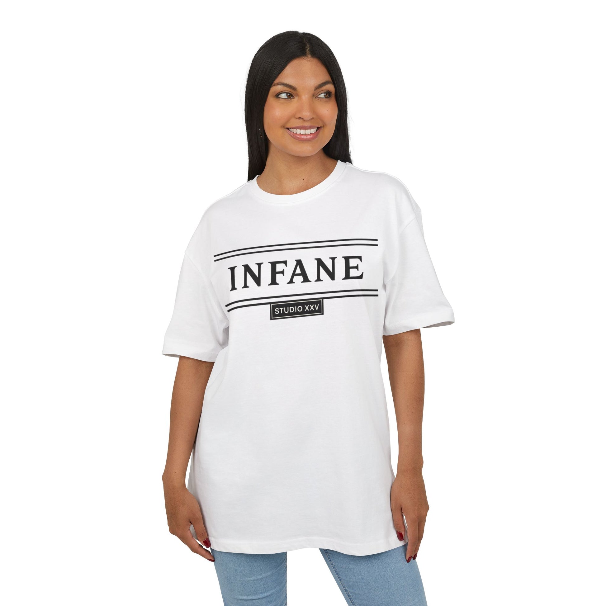 Infane Line Unisex Heavy Oversize Tshirt EU
