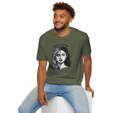 Unisex Softstyle T-Shirt - Angel/Demon Split Infane EU