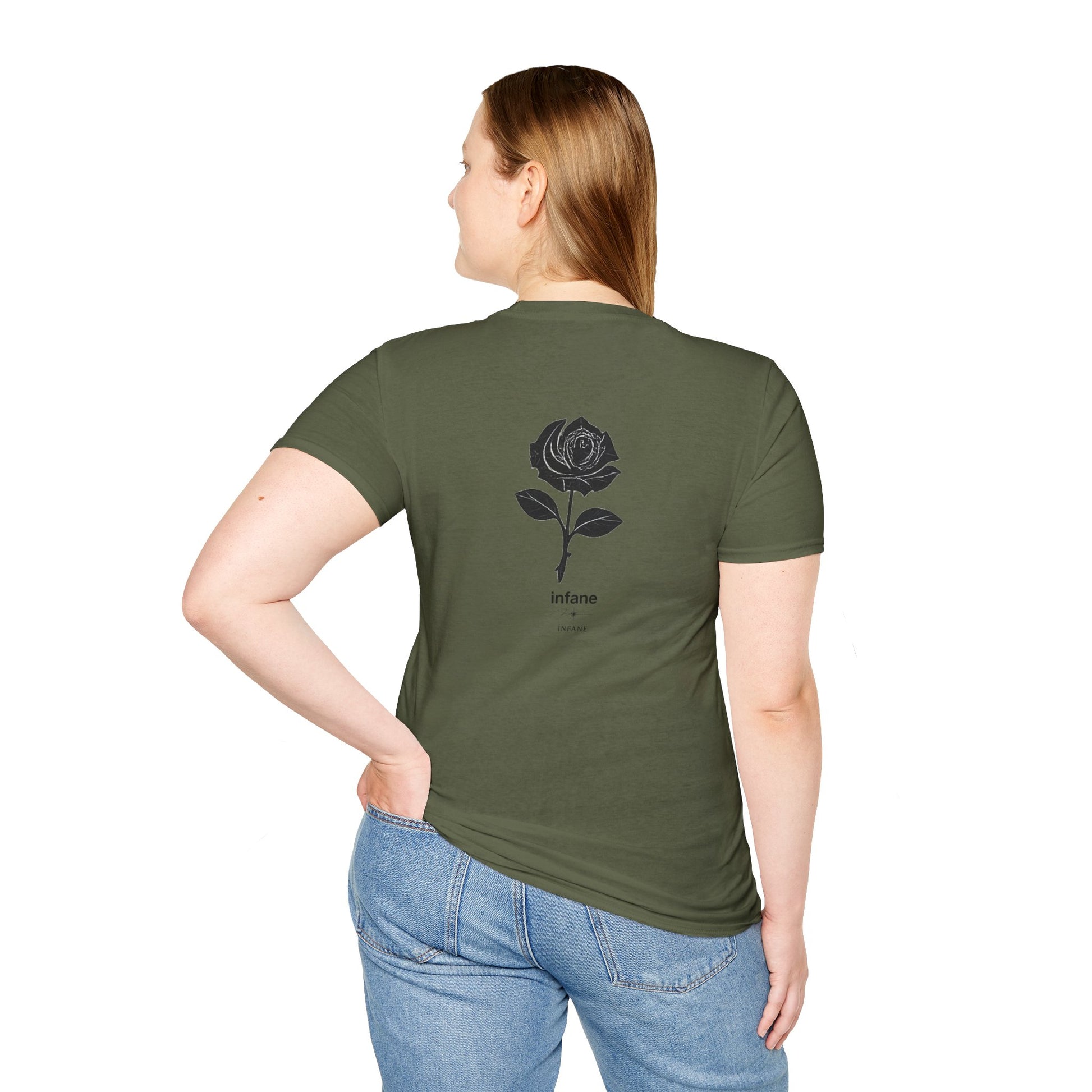 Vintage Floral Unisex T-Shirt Eu