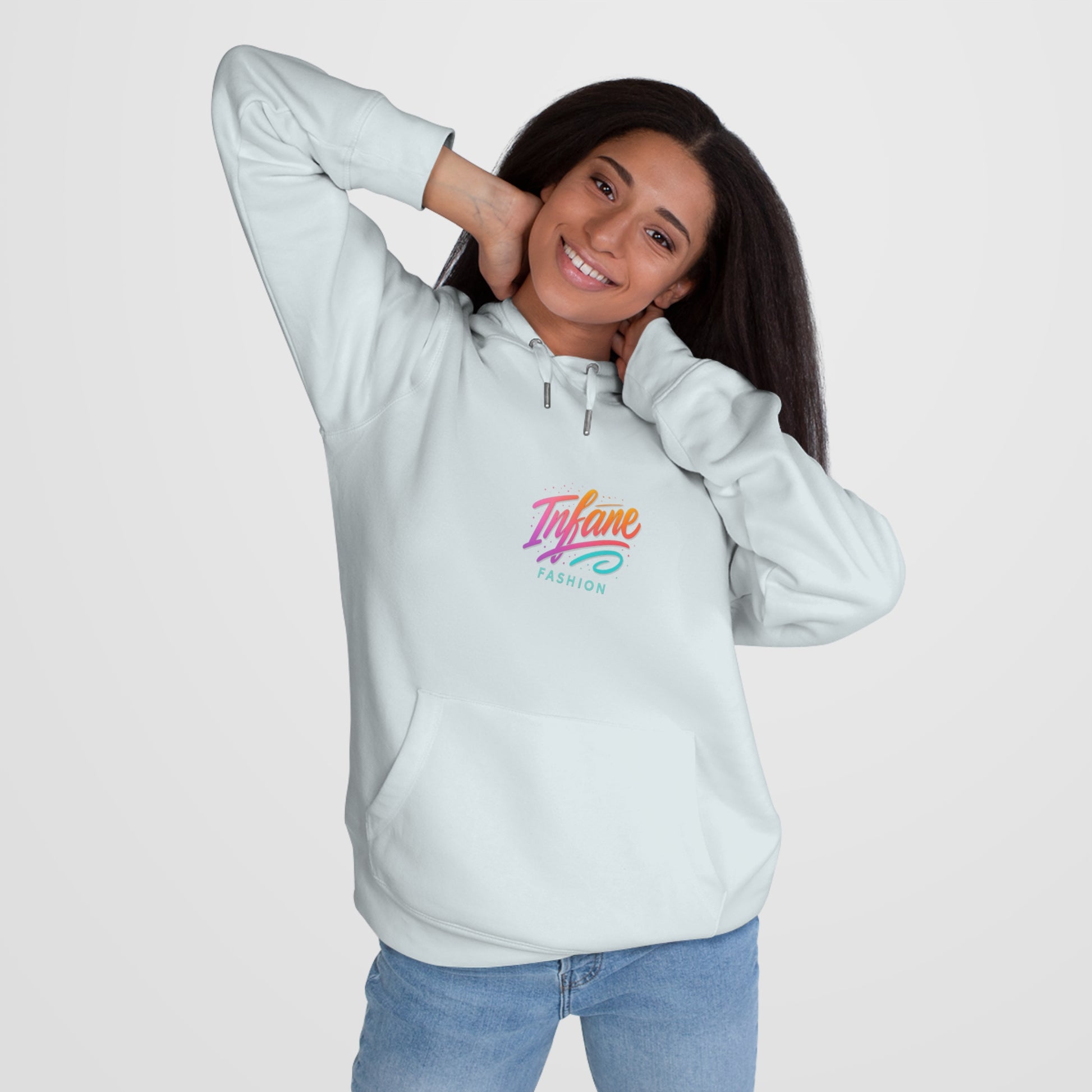 Trendy King Unisex Hooded Sweatshirt - EU