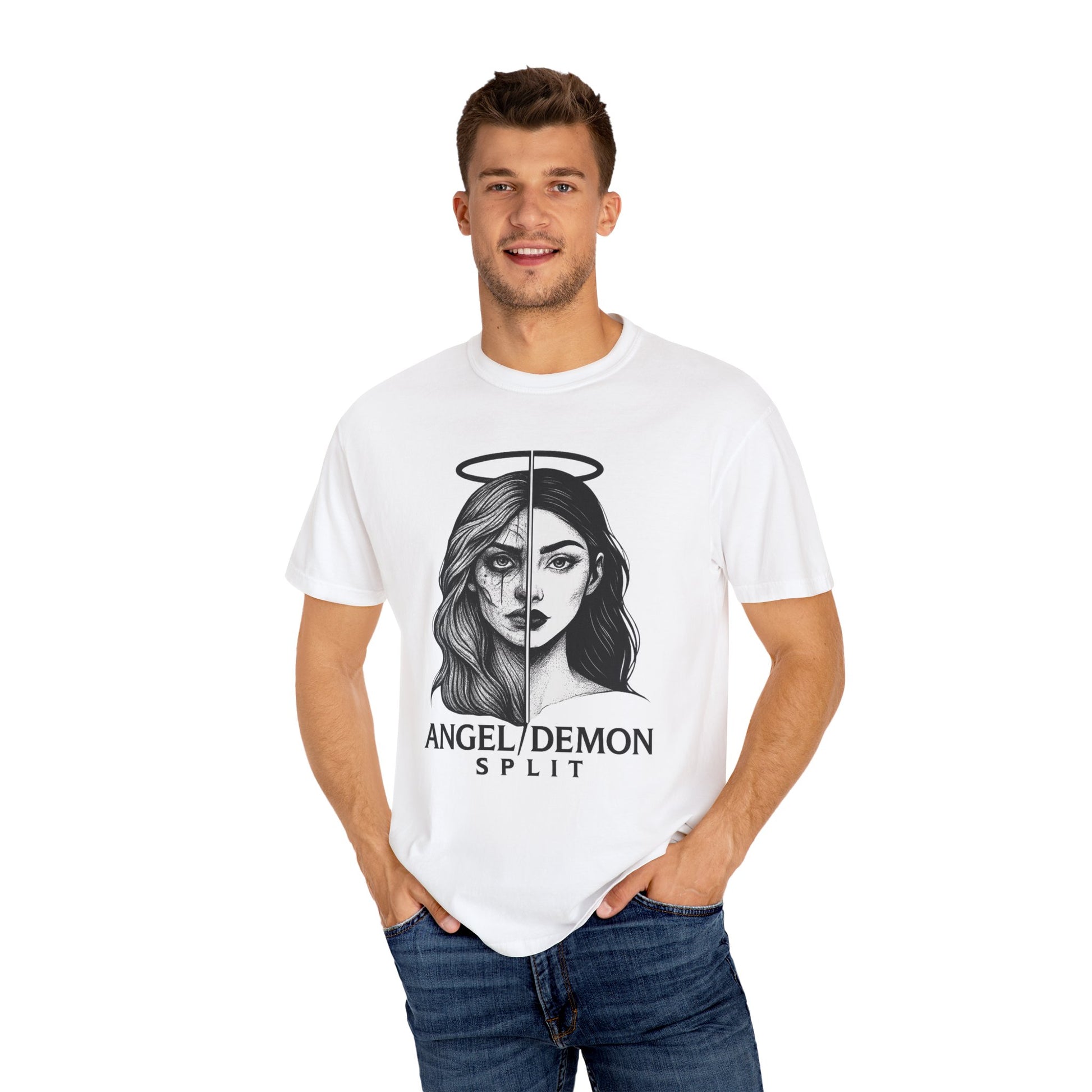 Angel/Demon Split Graphic T