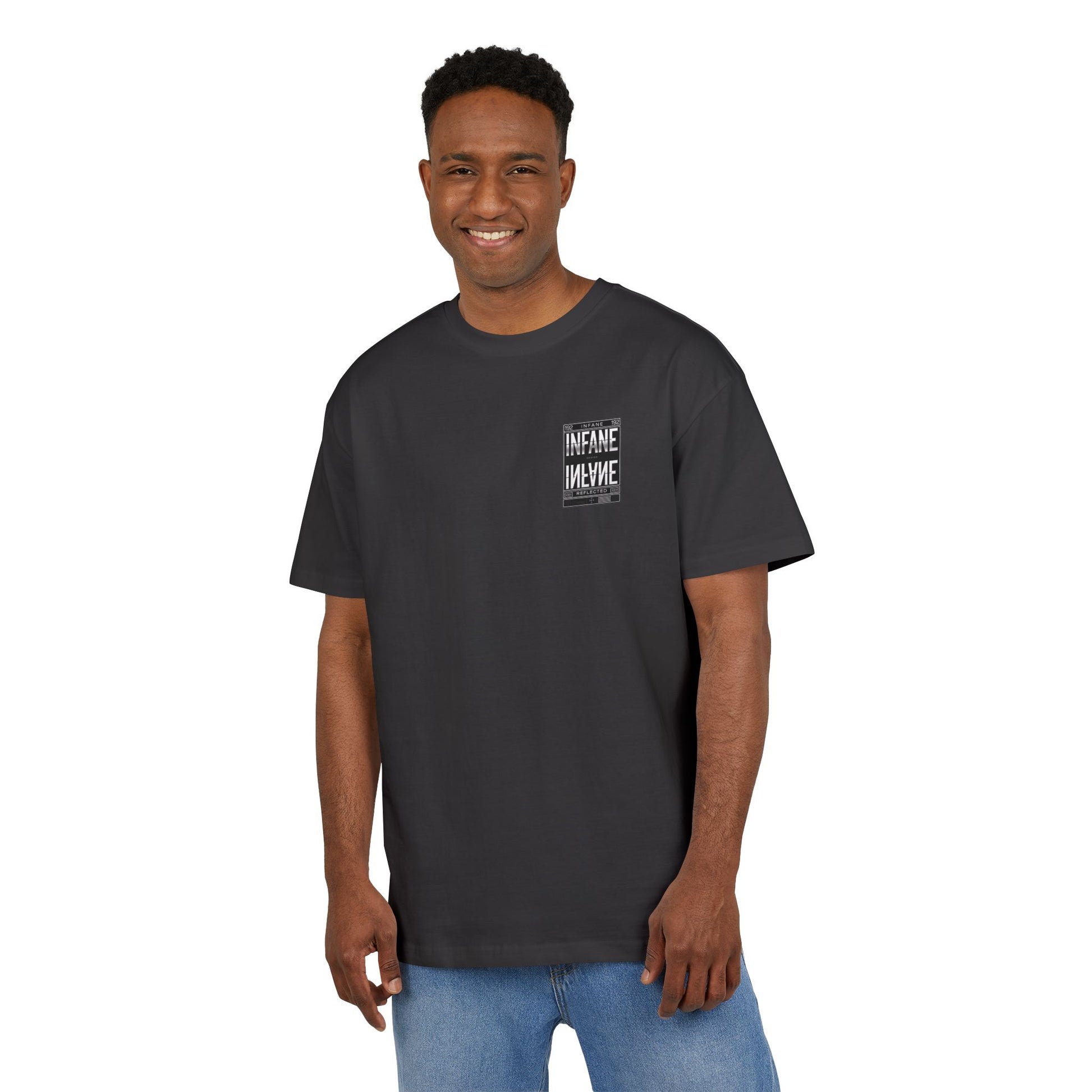 Oversized Reflect Unisex Graphic Tee | Infane EU