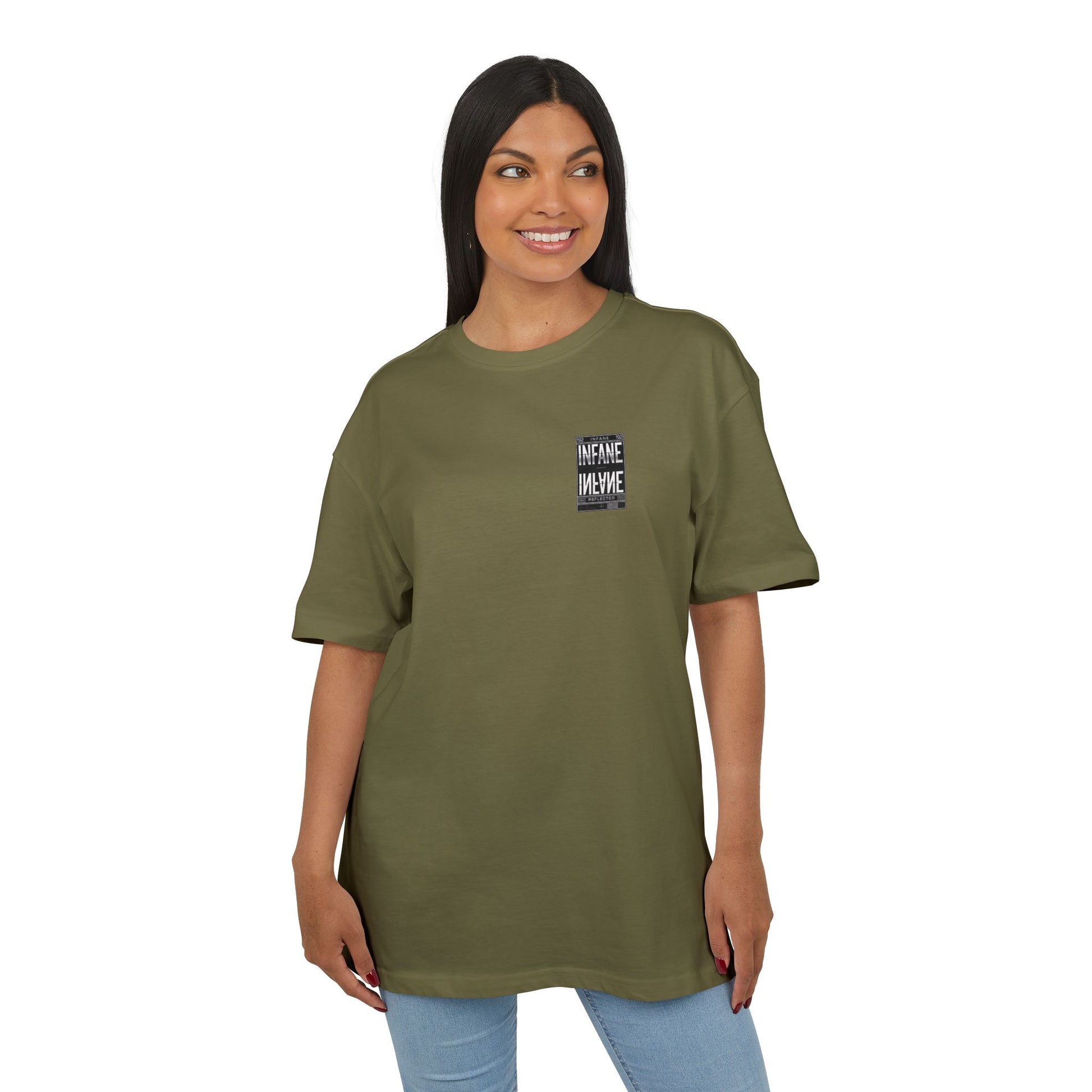 Oversized Reflect Unisex Graphic Tee | Infane EU