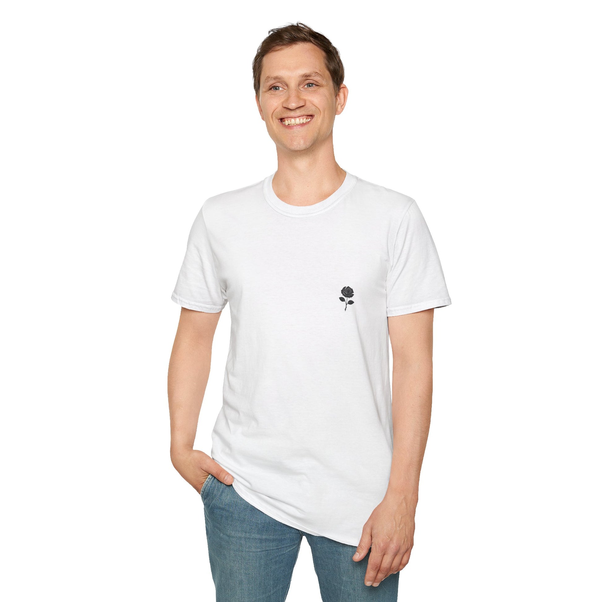 Vintage Floral Unisex T-Shirt Eu