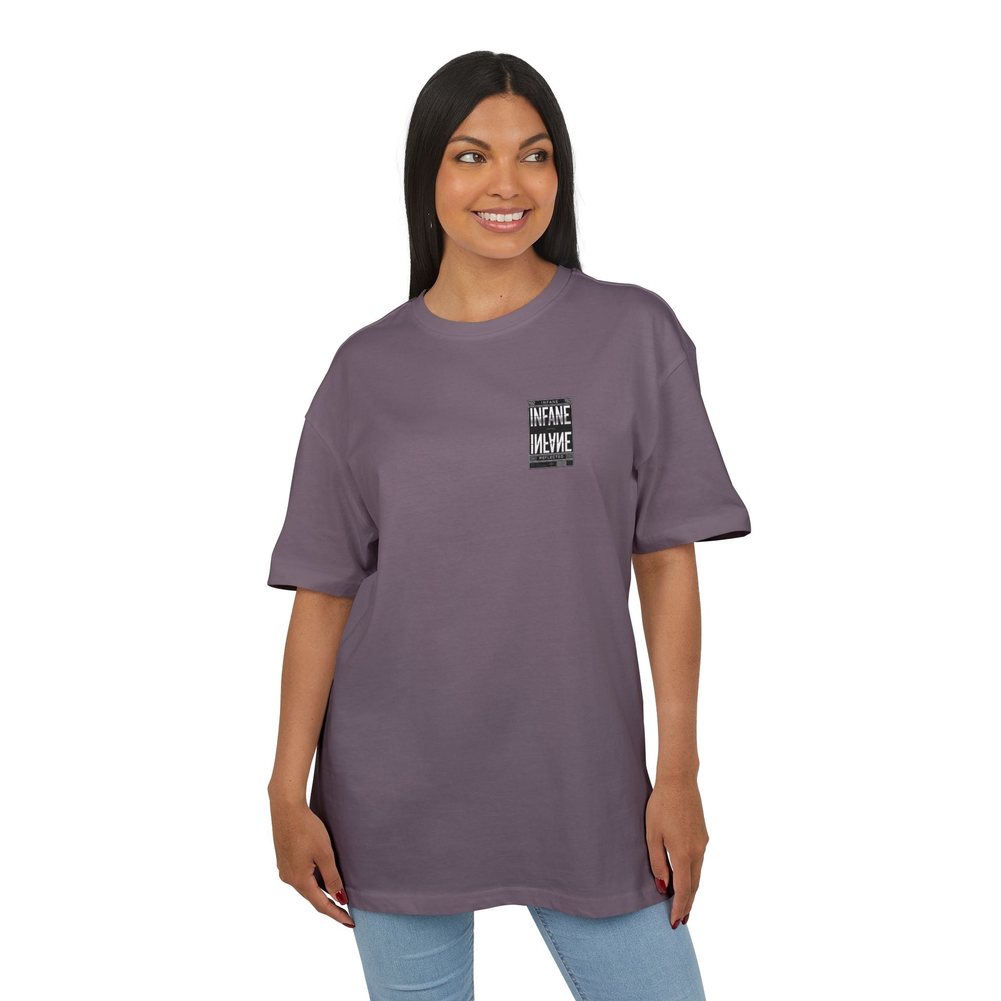 Oversized Reflect Unisex Graphic Tee | Infane EU
