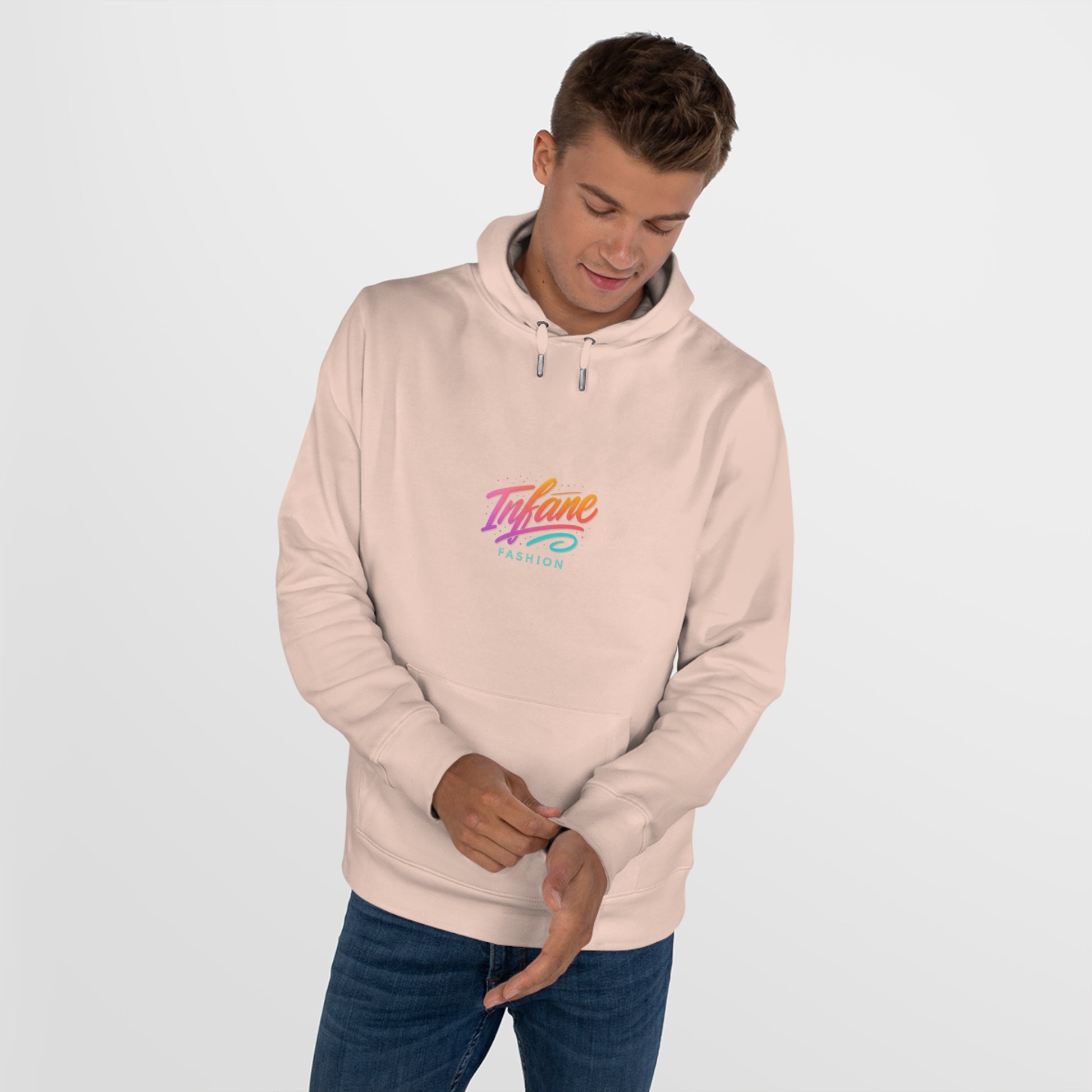 Trendy King Unisex Hooded Sweatshirt - EU
