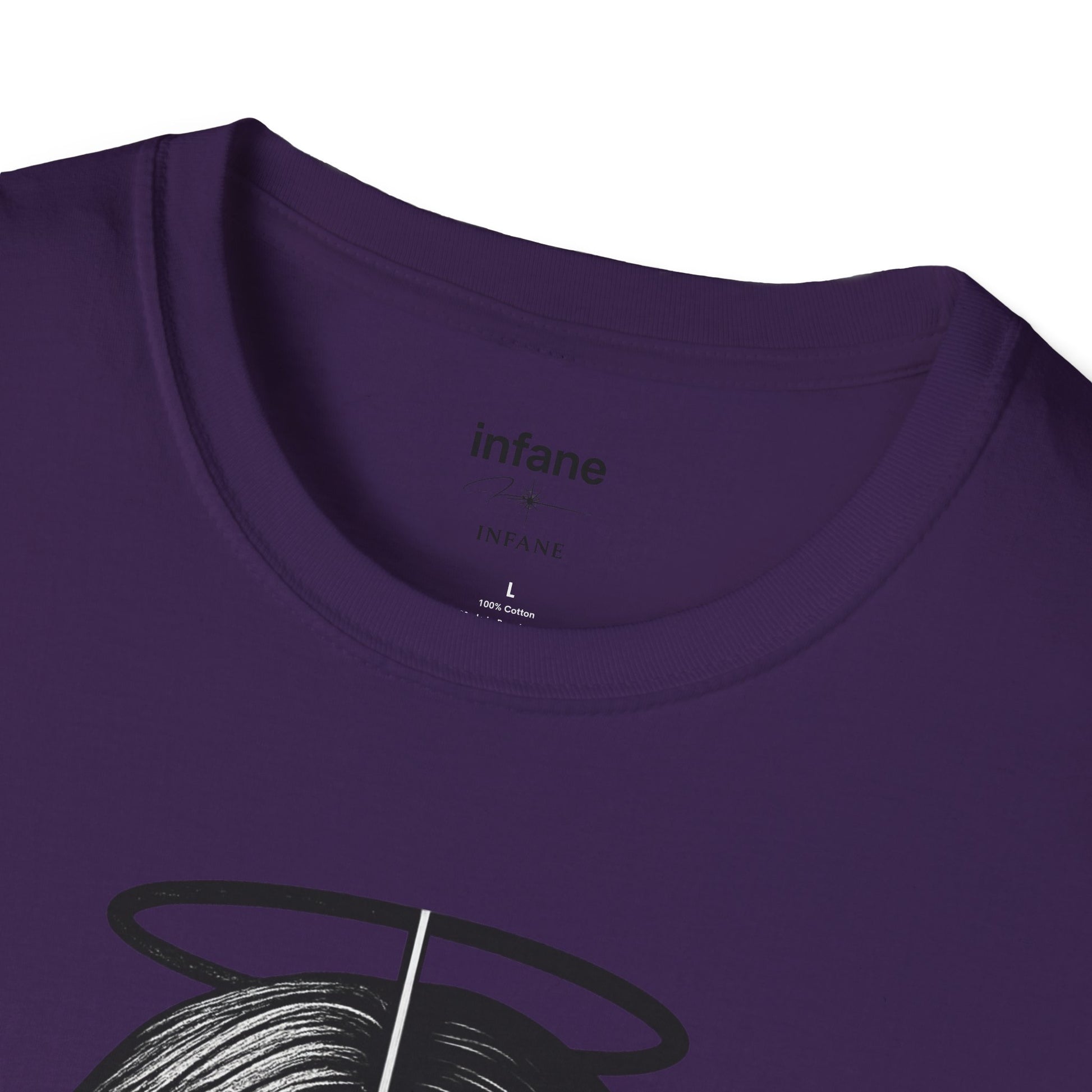 Unisex Softstyle T-Shirt - Angel/Demon Split Infane EU