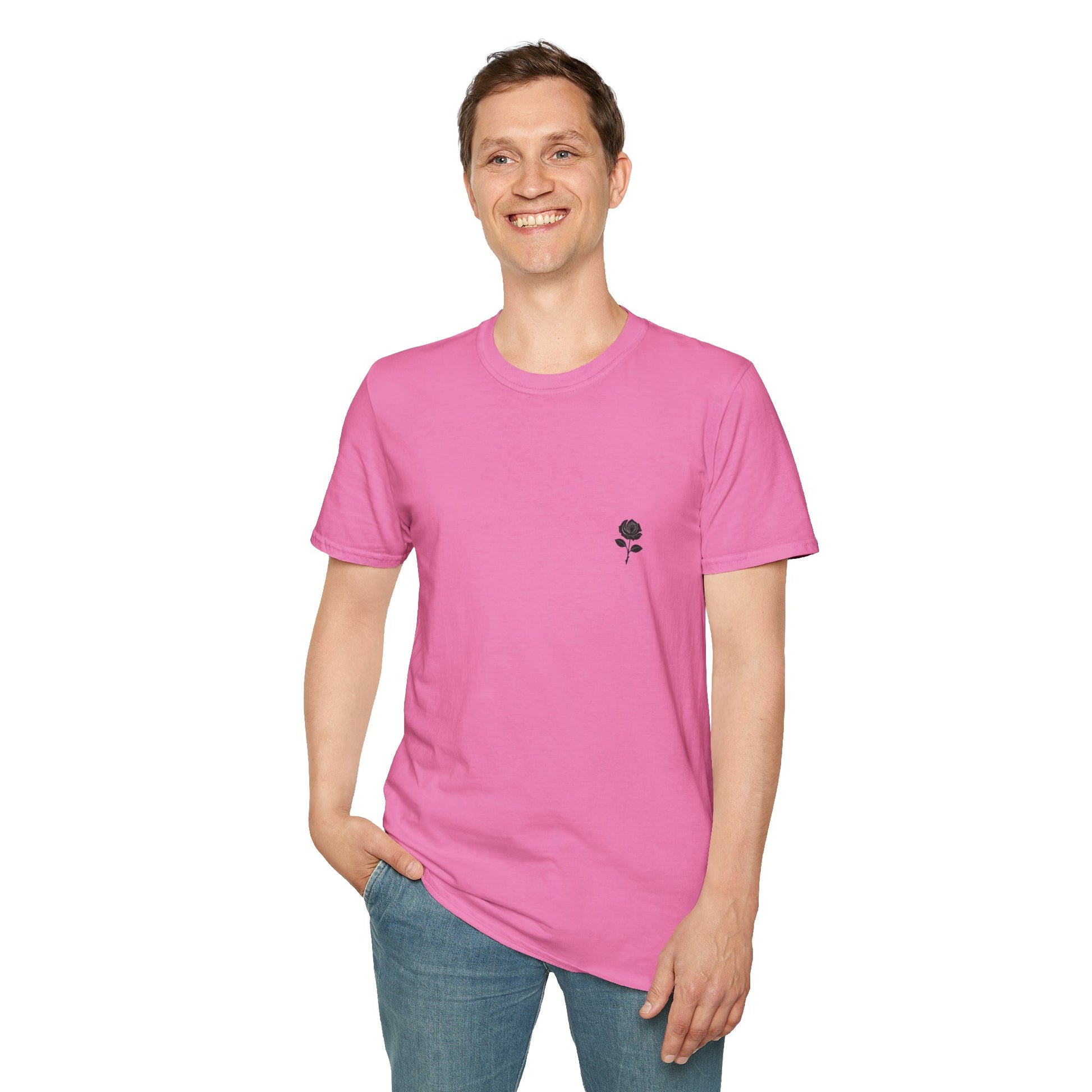 Vintage Floral Unisex T-Shirt Eu