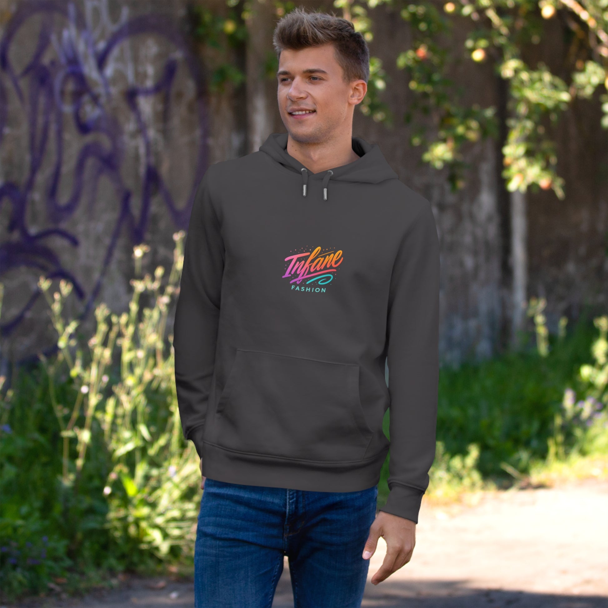 Trendy King Unisex Hooded Sweatshirt - EU